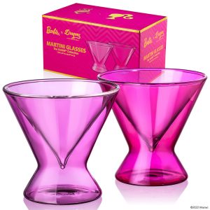 Barbie? X Dragon Glassware? Stemless Martini Glasses