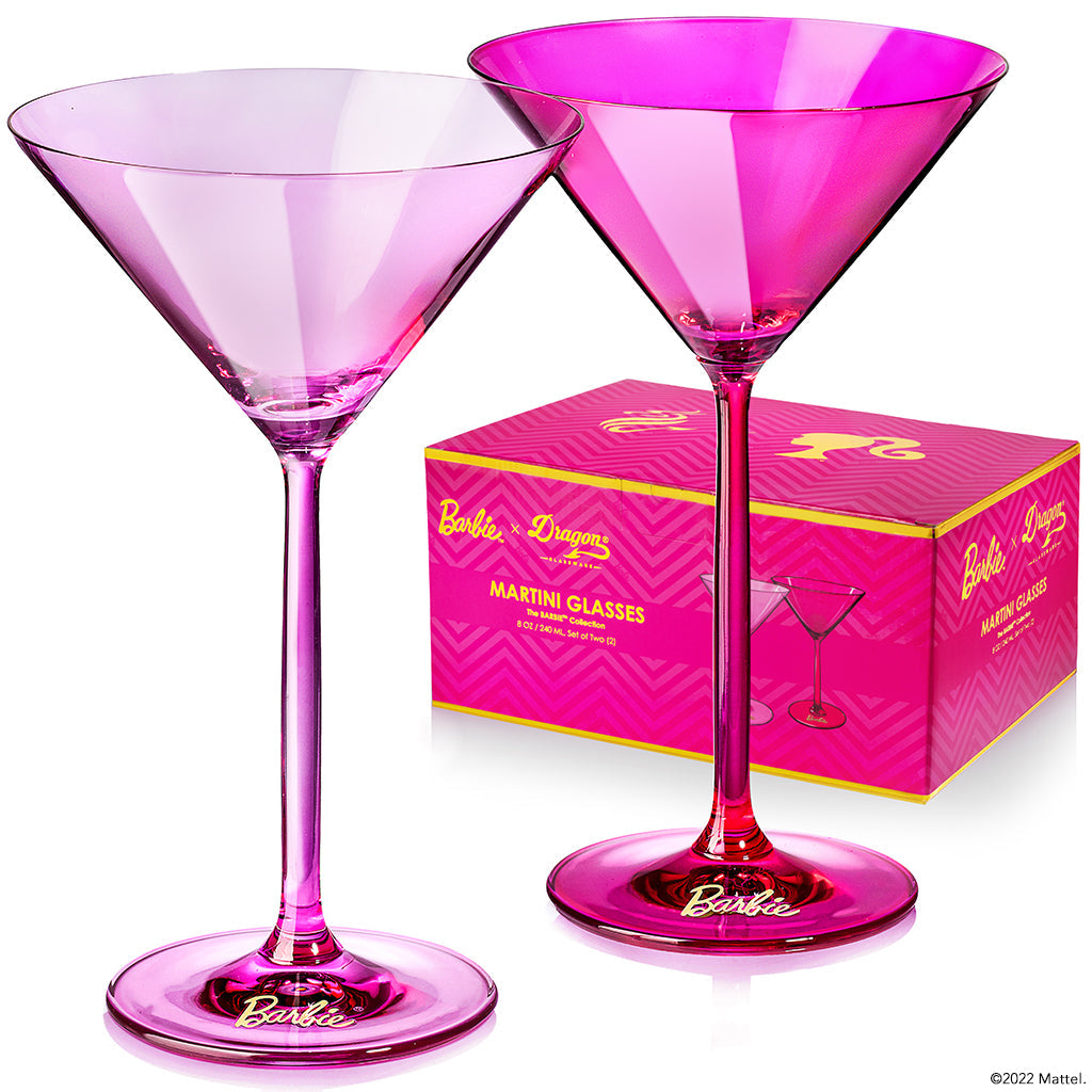 Barbie? X Dragon Glassware? Martini Glasses