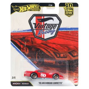 Hot Wheels Collector Ve??culo de Cole??o Carro Cultura Automotiva Greenwood Corvette