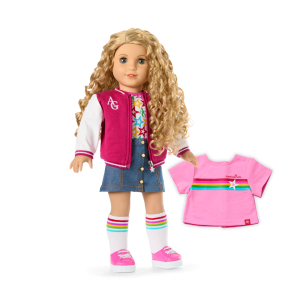 Truly Me? 18-inch Doll #115 with curly blonde hair