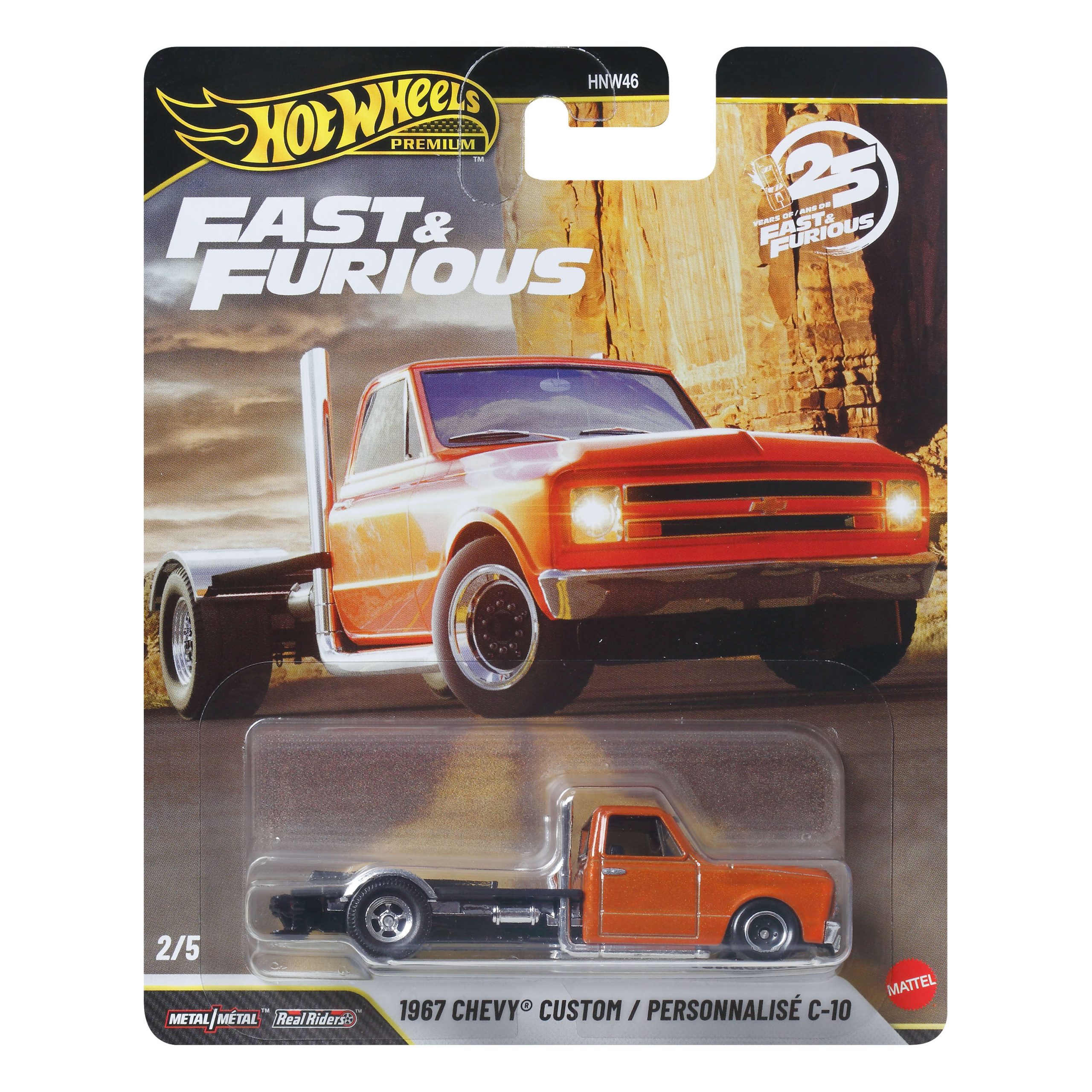 Hot Wheels Collector Veh??culo de Colecci??n Carro Velozes e Furiosos Chevrolet C/K 1967