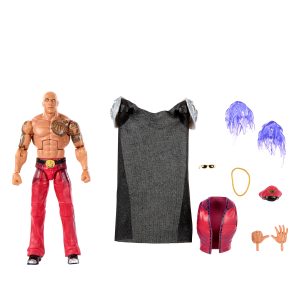 Wwe X Street Fighter?Figurine Articul??e The Rock Final Boss