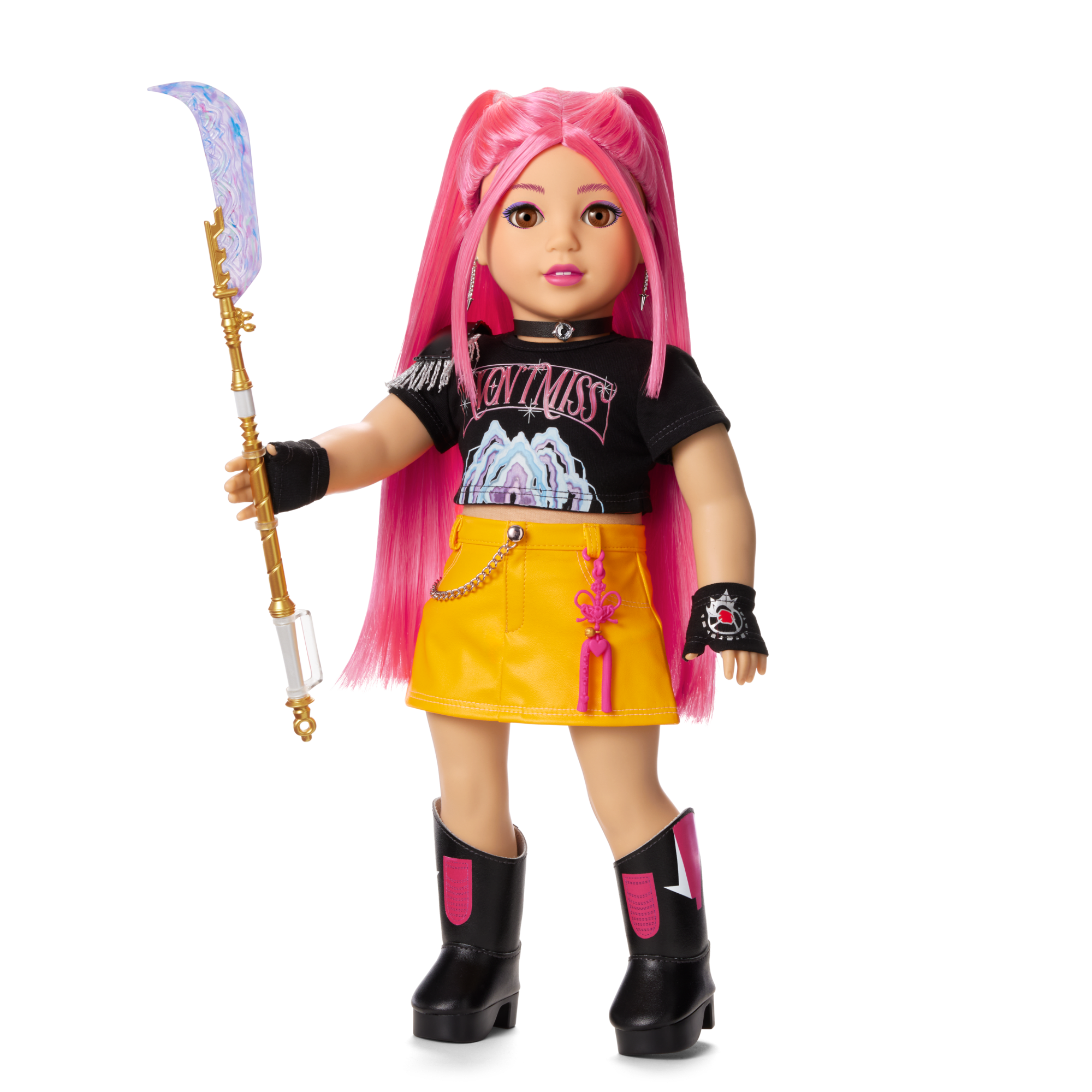 American Girl? x KPop Demon Hunters HUNTR/X Mira-inspired 18-inch Doll