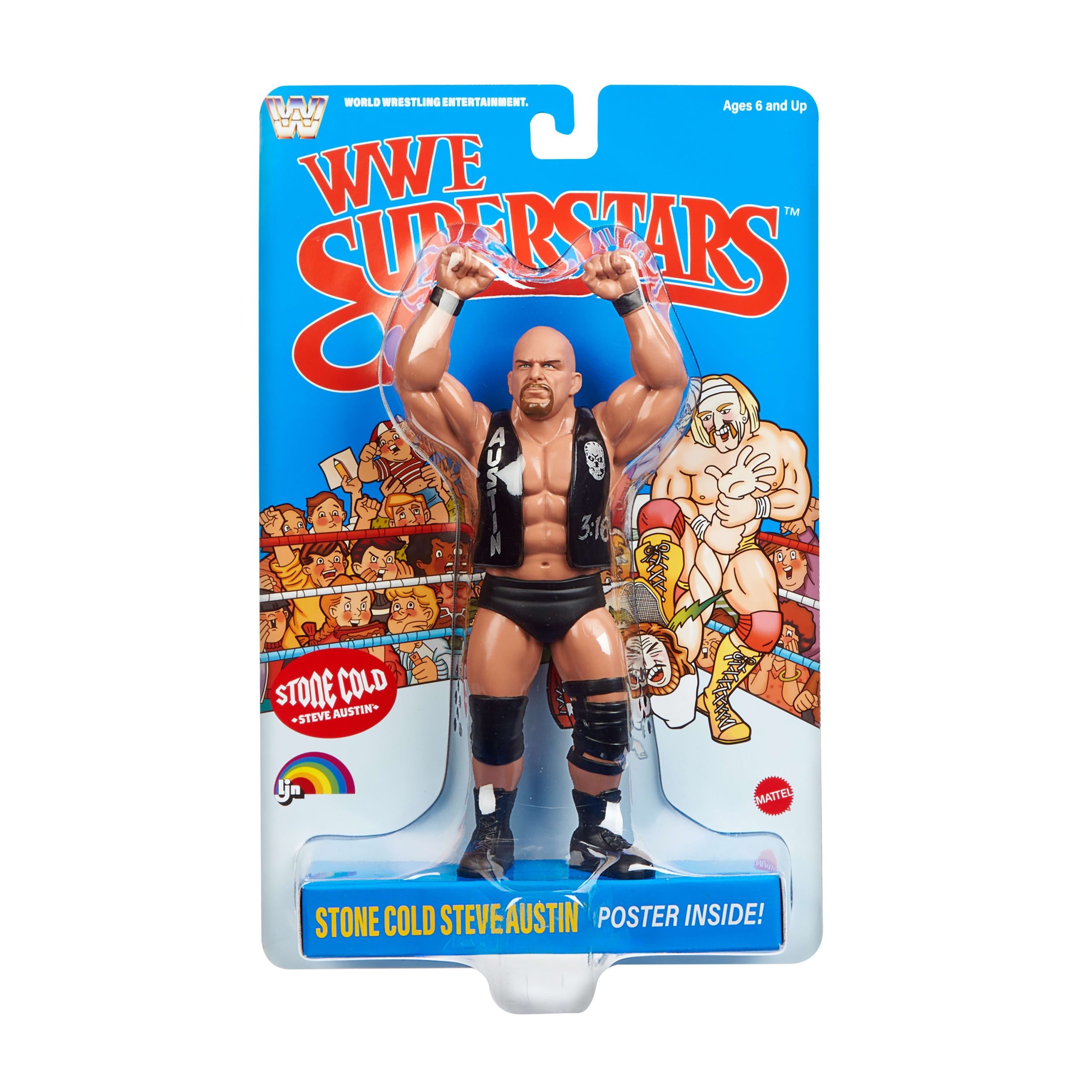 Wwe Superstars Ljn Figurine Articul??e Stone Cold Steve?Austin - Image 2