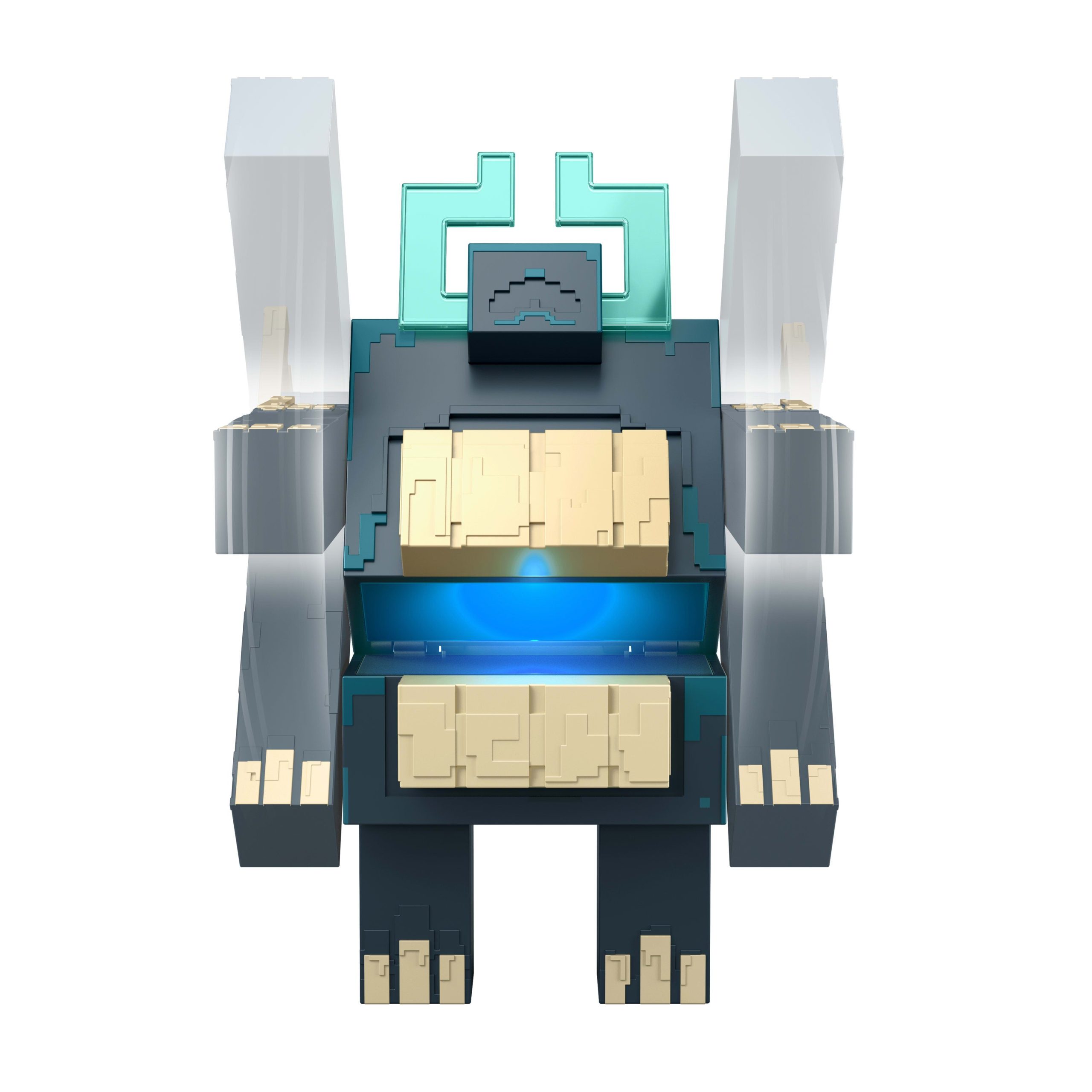 Minecraft?Dungeons II?Twisted Warden?Figure.?Lights & Sounds. Slam Attack Action?&?Soul Corrupted Creeper?Figure - Image 5