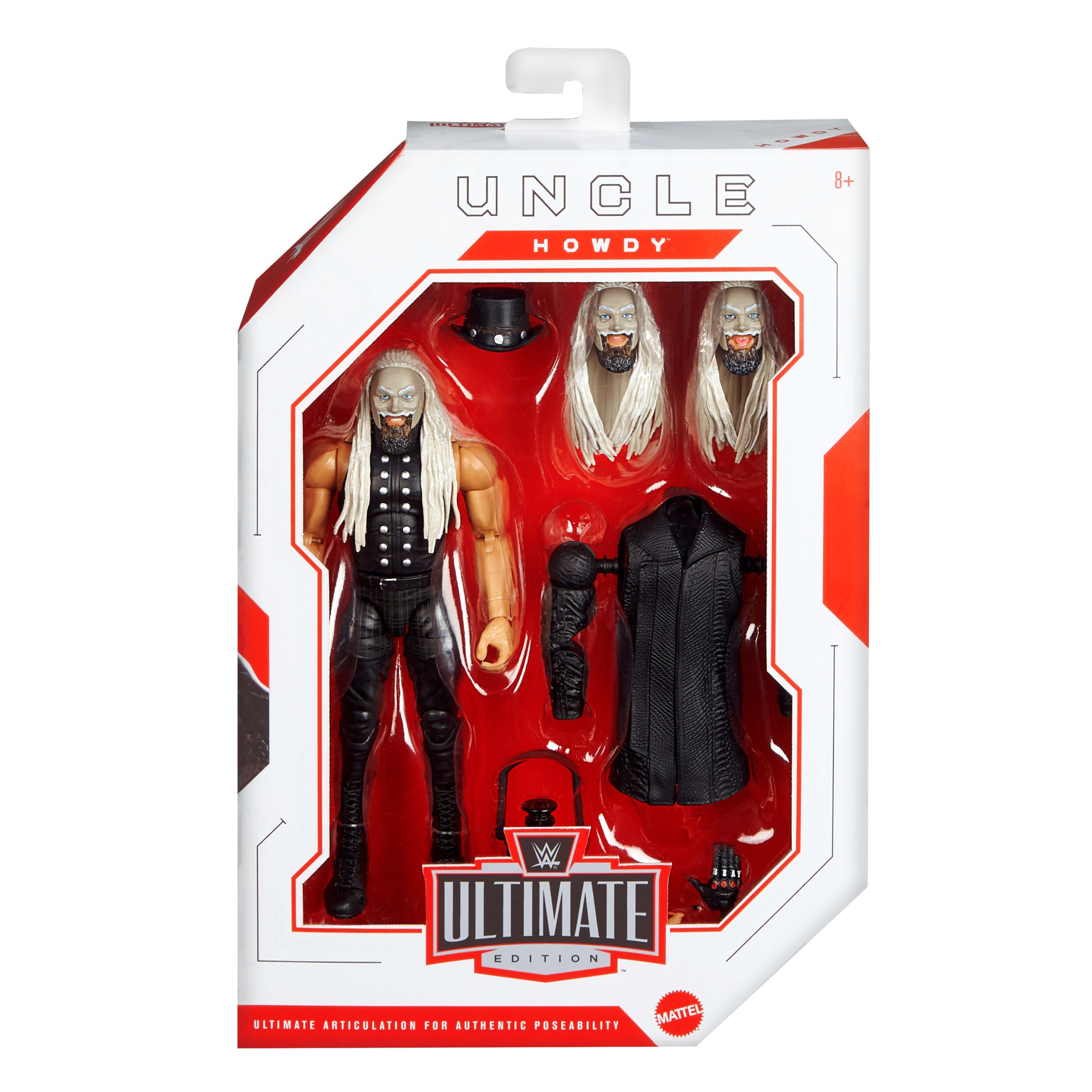 WWE Ultimate Edition Uncle Howdy Action Figure & Accessories Set. 6-inch Collectible Superstar - Image 6