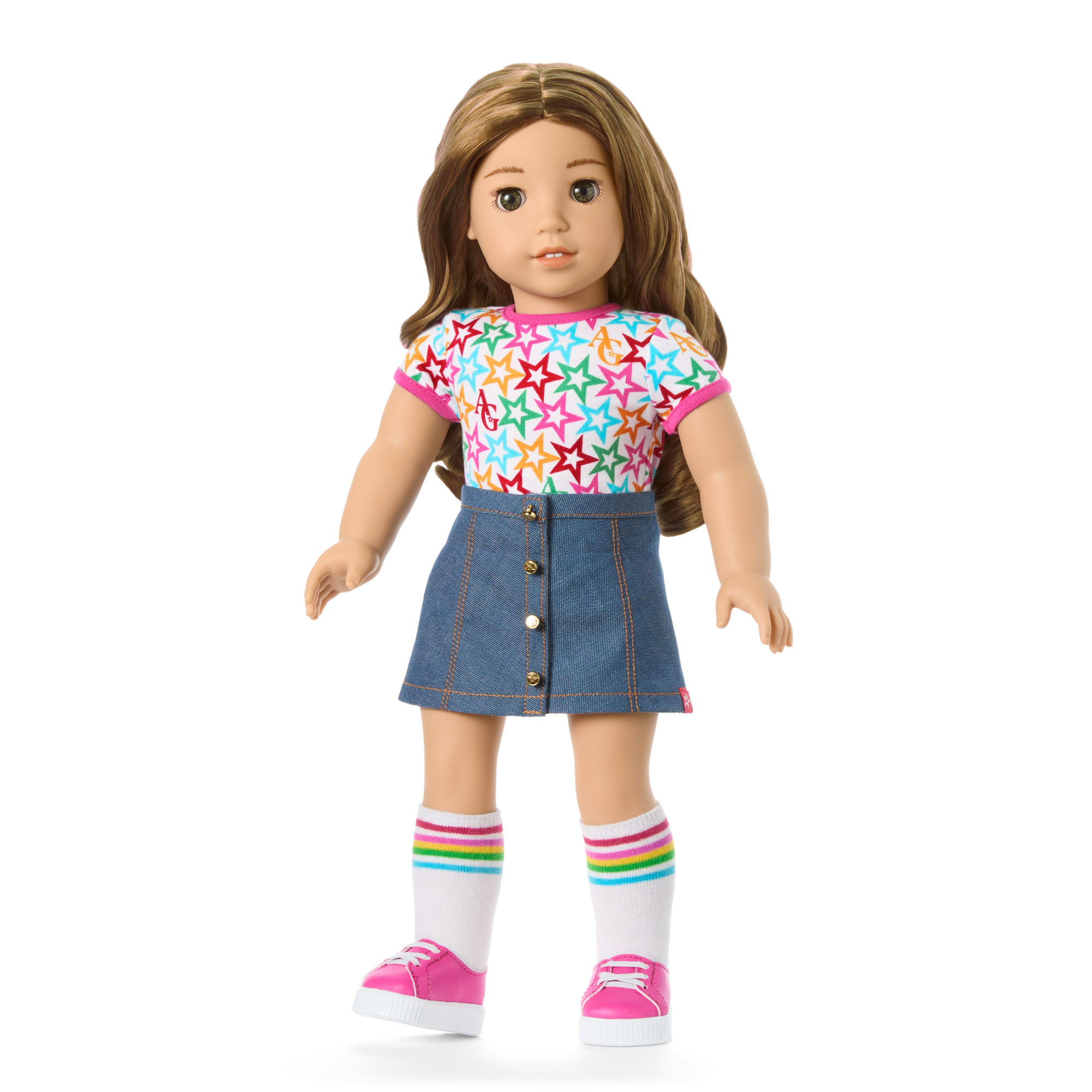 Truly Me? 18-inch Doll #118 with curly caramel hair - Image 7
