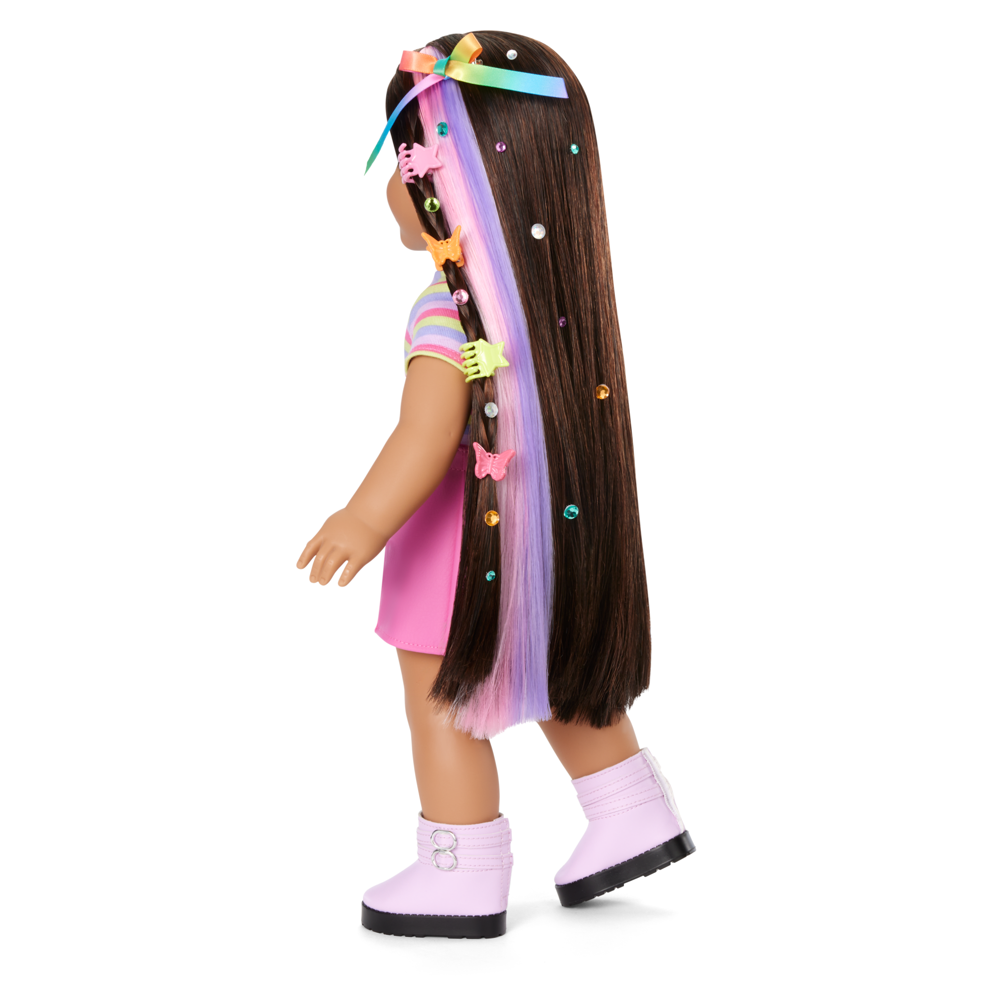 Long Hair Looks? by Truly Me? 18-inch Doll #134 & hair accessories - Image 6