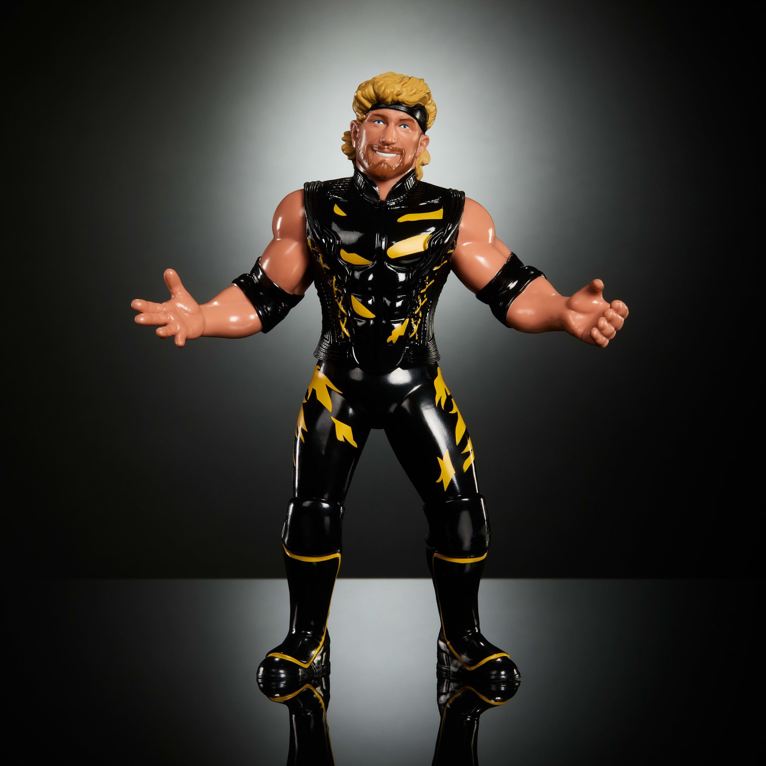 WWE Ljn Superstars Logan Paul Action Figure. 1980s Retro 8-inch Collectible Toy - Image 5