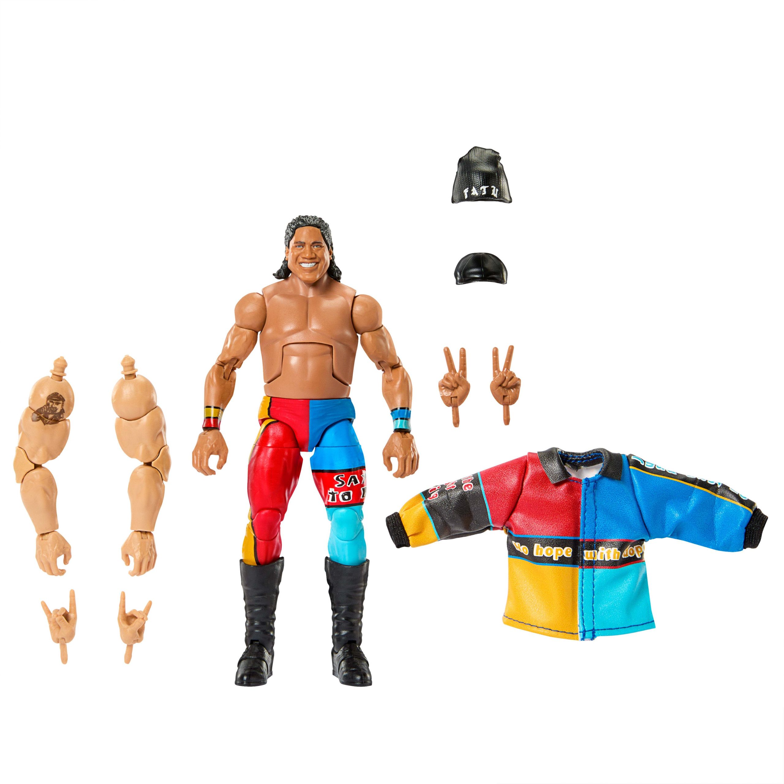 Wwe-Figurine Articul??e ??lite Fatu Monday Night War-15?Cm