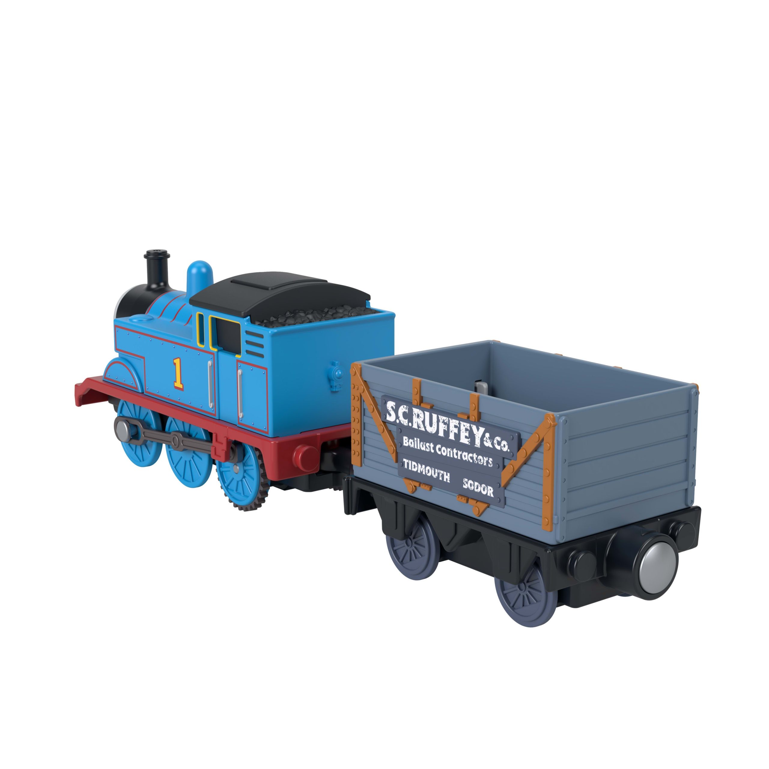 Locomotive Motoris??e Thomas et ses Amis de Fisher-Price Wagon S.C. Ruffey - Image 6