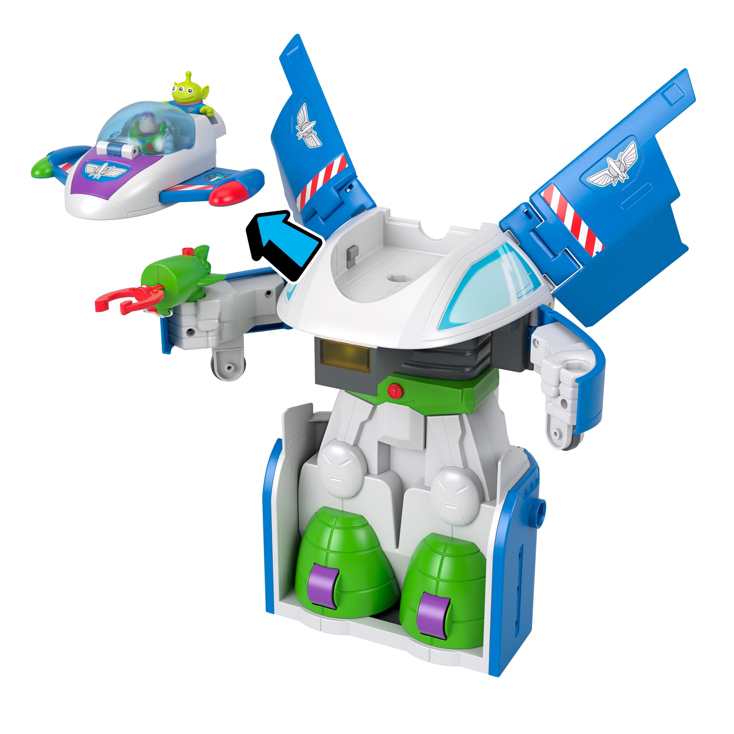 Imaginext Toy Story-Vaisseau Transformable de Buzz L'??clair - Image 2