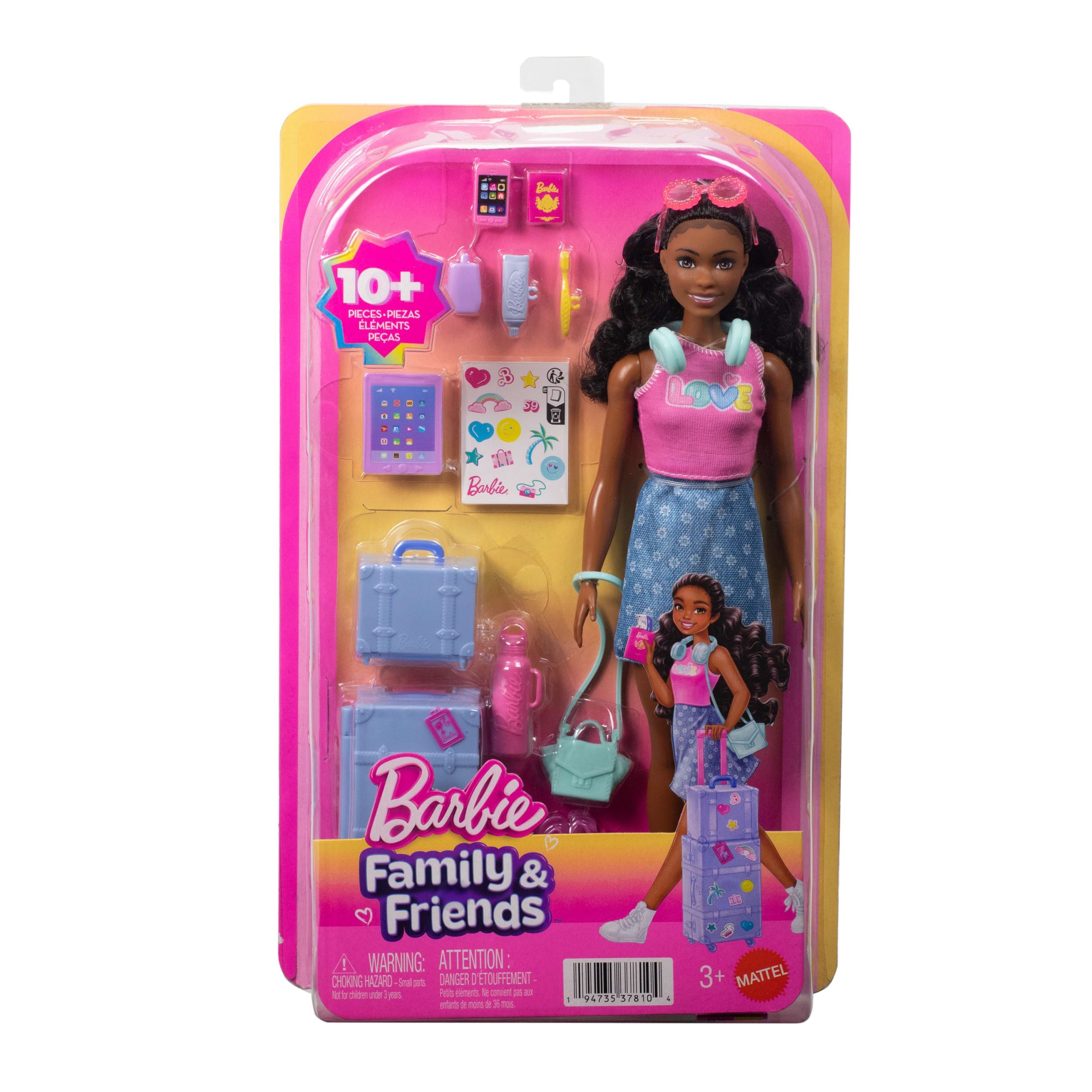 Barbie Family Mu?eca Brooklyn Aventuras de Viaje - Image 6