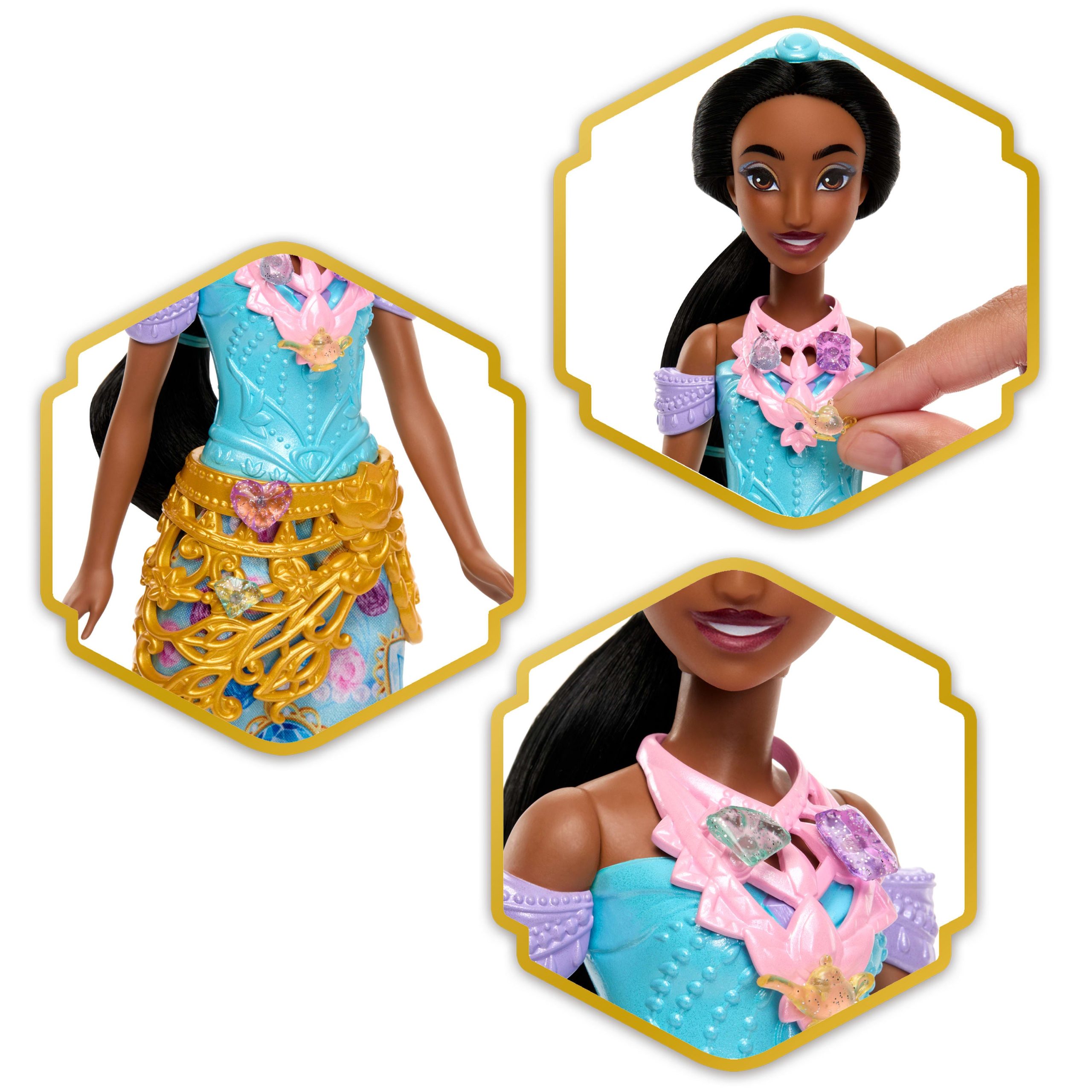 Disney Poup??e Princesses Jewel Reveal Jasmine - Image 4
