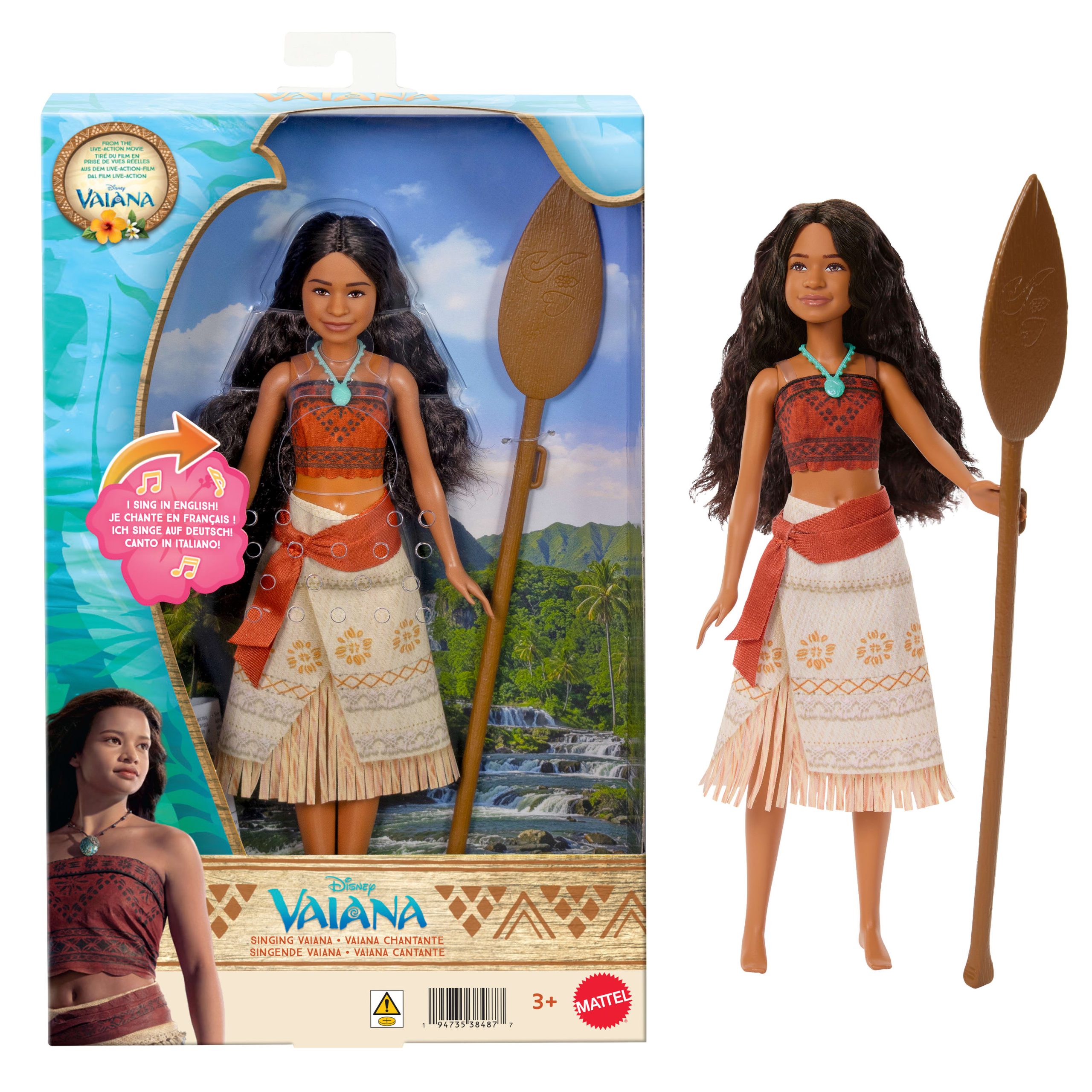 Moana Live Action Canon Mu?eca Mu?eca que Canta