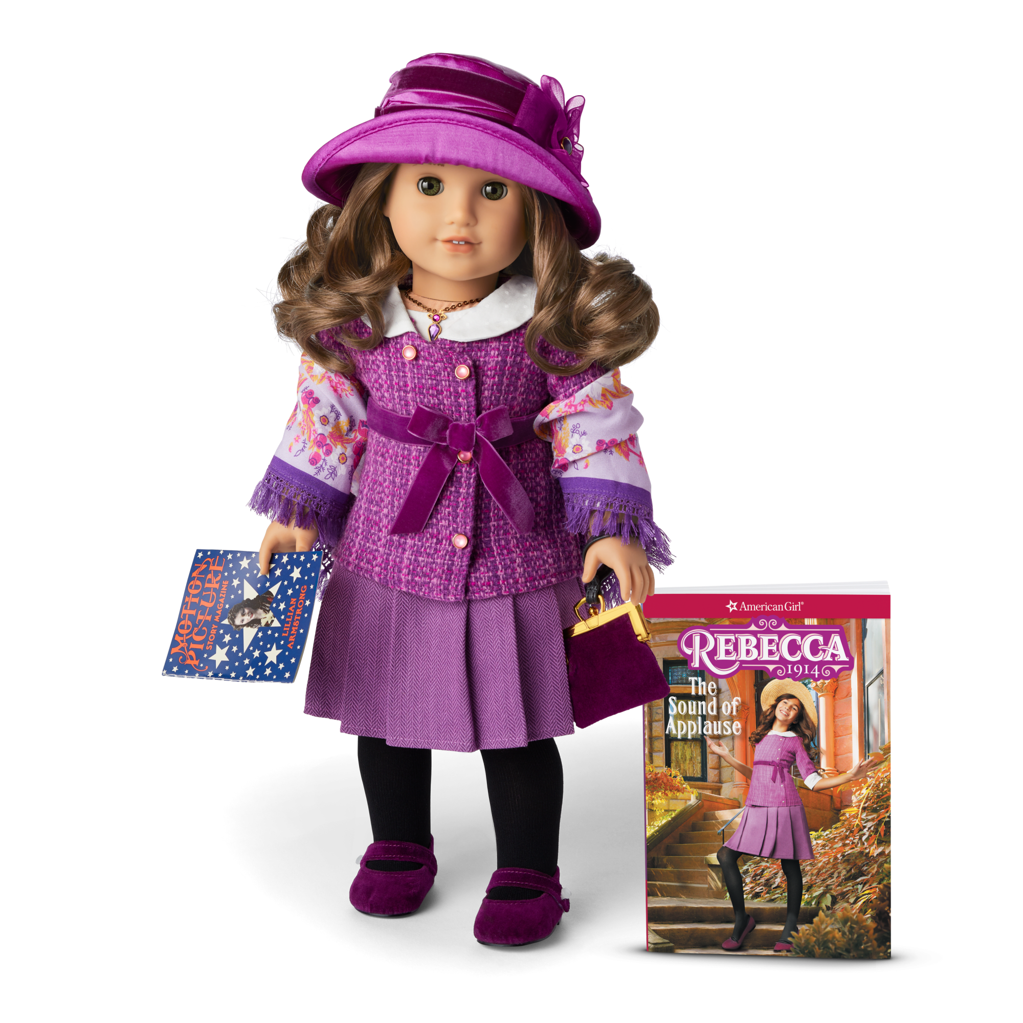 Rebecca Rubin? 18-inch Doll. Book & Accessories (Historical Characters)