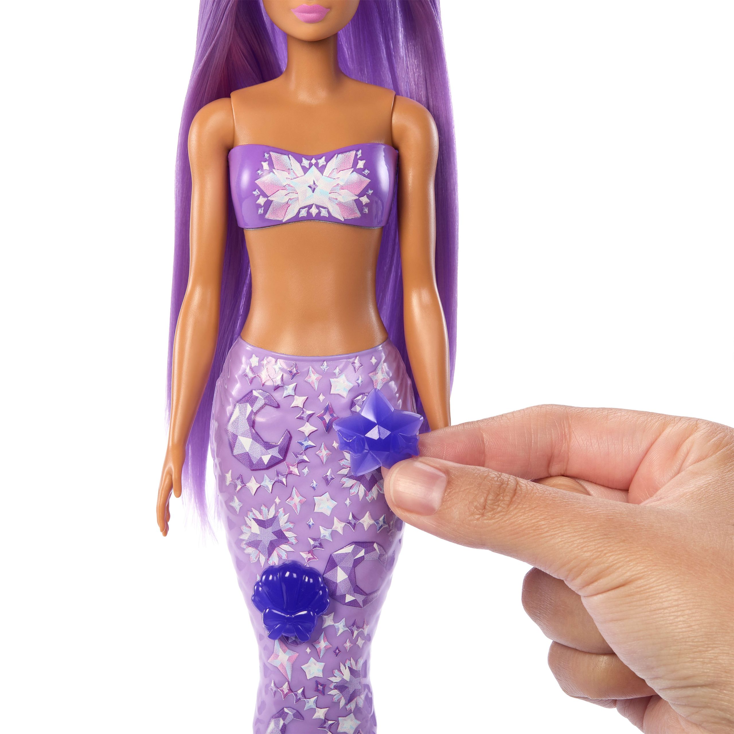 Barbie Color Reveal Mermaid Series Doll & Accessories With 6 Surprises - Image 7