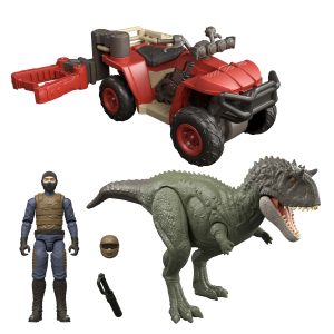 Jurassic World Coffret V??hicule Tout-Terrain Pince de Capture