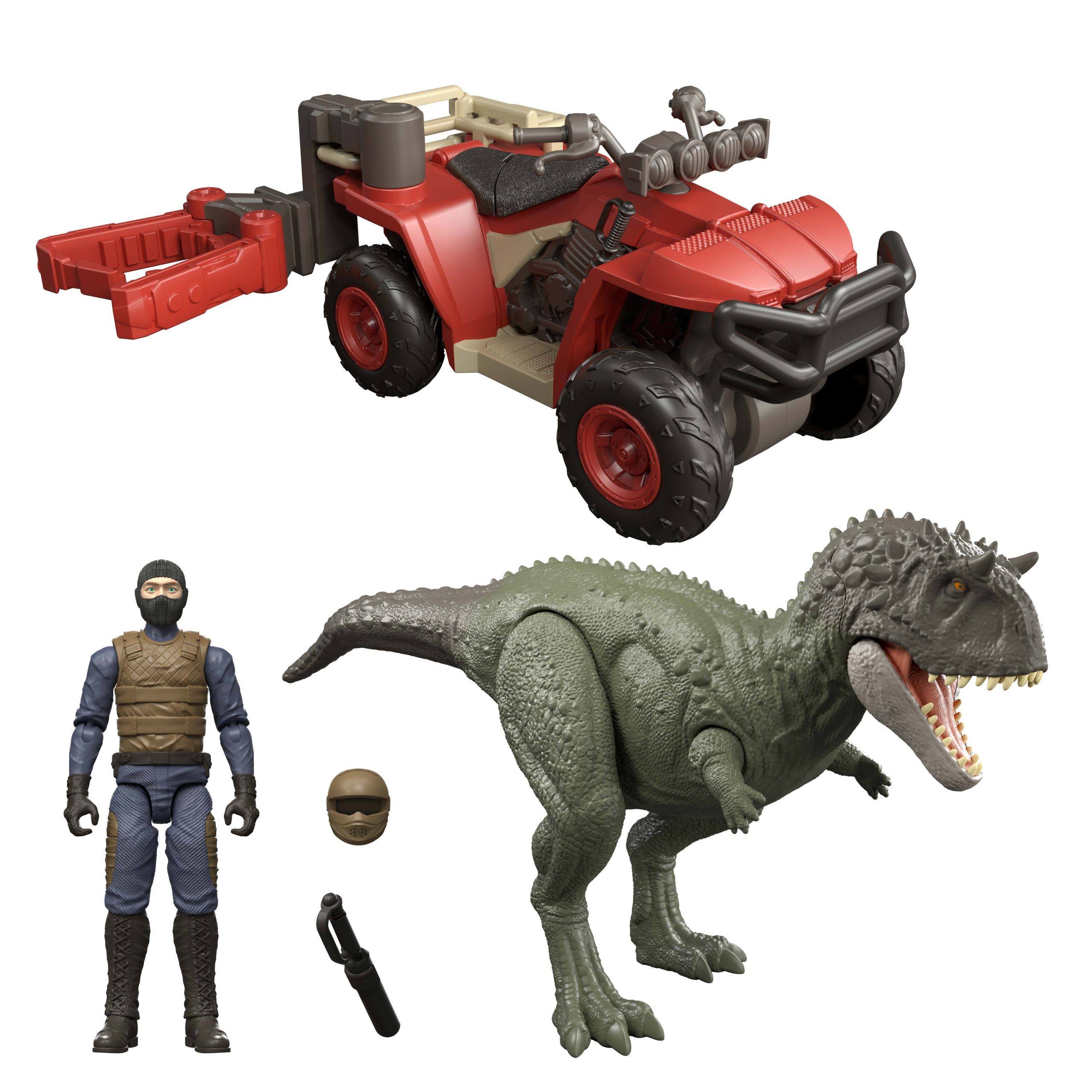 Jurassic World Coffret V??hicule Tout-Terrain Pince de Capture