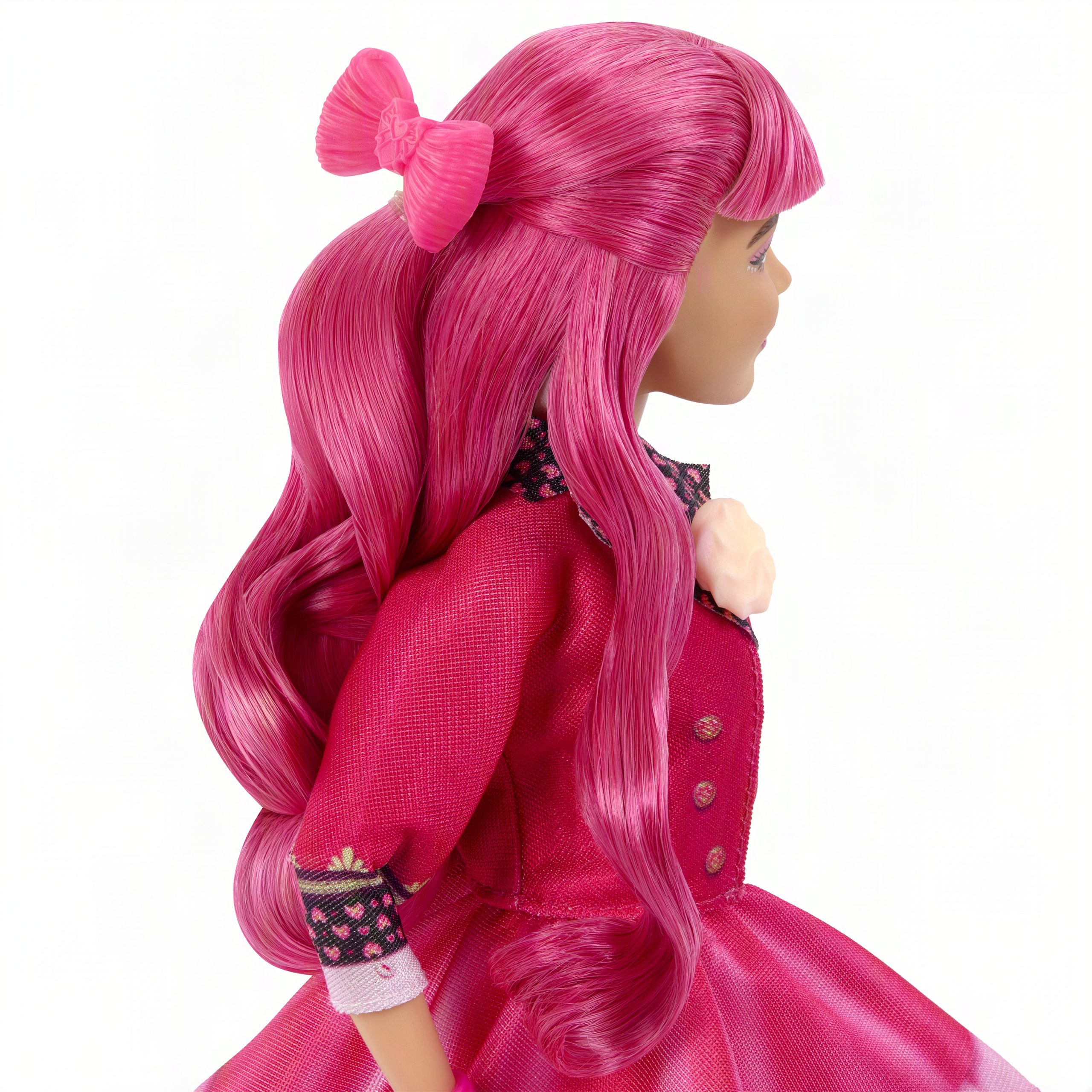 Disney Descendants: Wicked Wonderland Tea Party Reveal With 7 Surprises. A Pink Fashion Doll & Accessories - Image 3