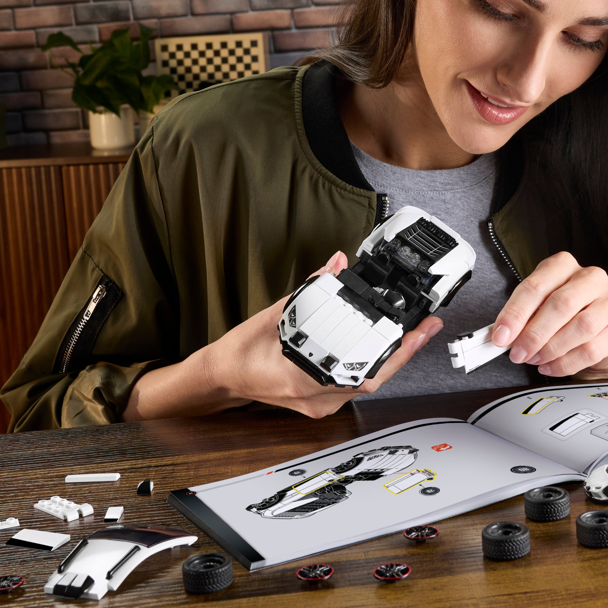 Hot Wheels-Coffret de Construction Lamborghini Hurac??n Sterrato - Image 2