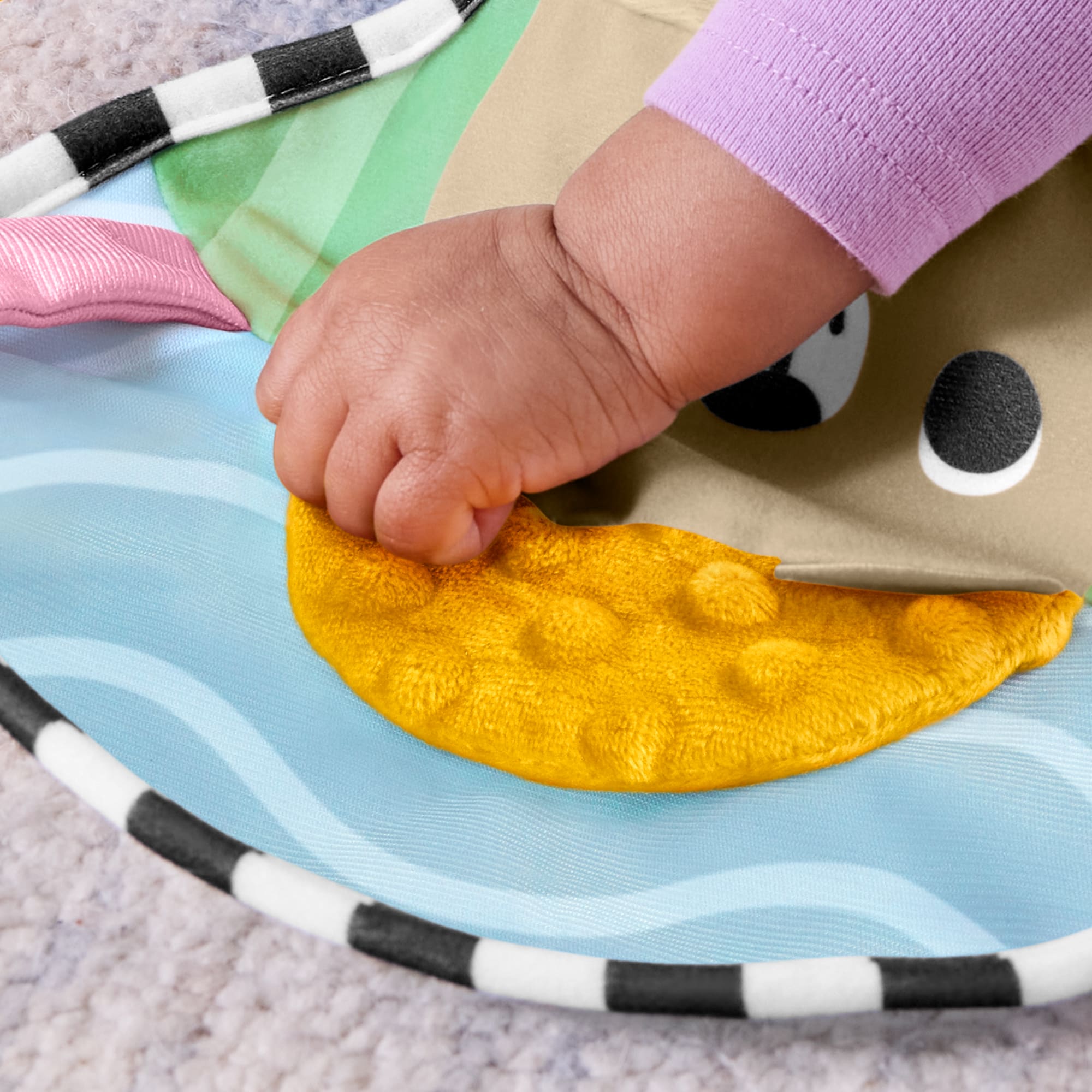 Fisher-Price-Coussin Sensoriel Jeu ?? Plat Ventre-Coussin D'Appui Pour B??b?? - Image 3