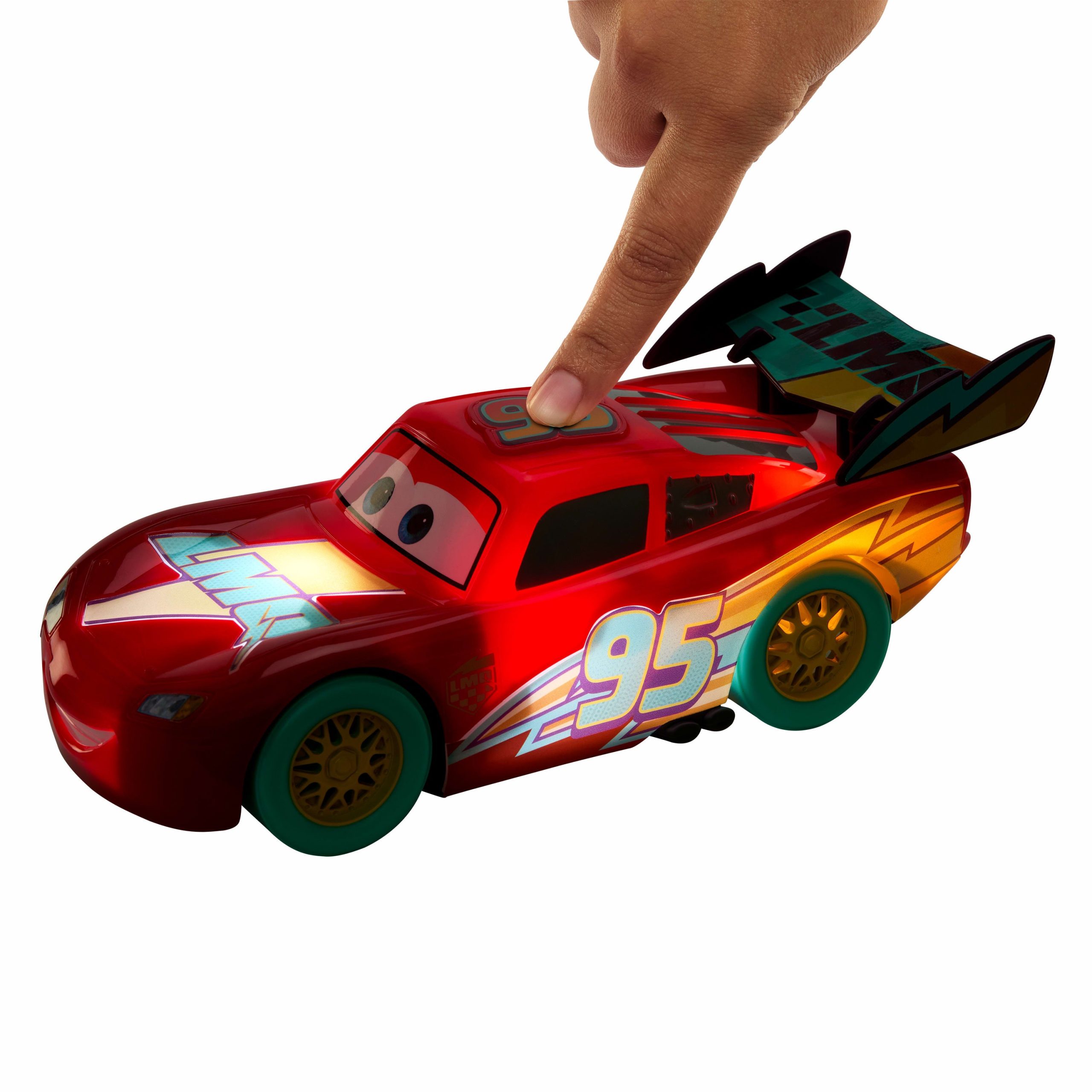 Disney?Pixar Cars V??hicule Flash Mcqueen Race To Celebrate Sons et Lumi??res - Image 2