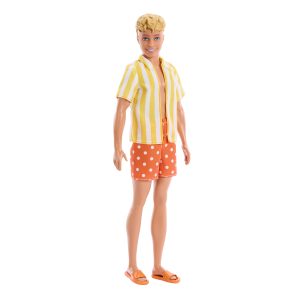 Barbie Poup??e Ken Fashionistas Tenue de Plage Cheveux Blonds