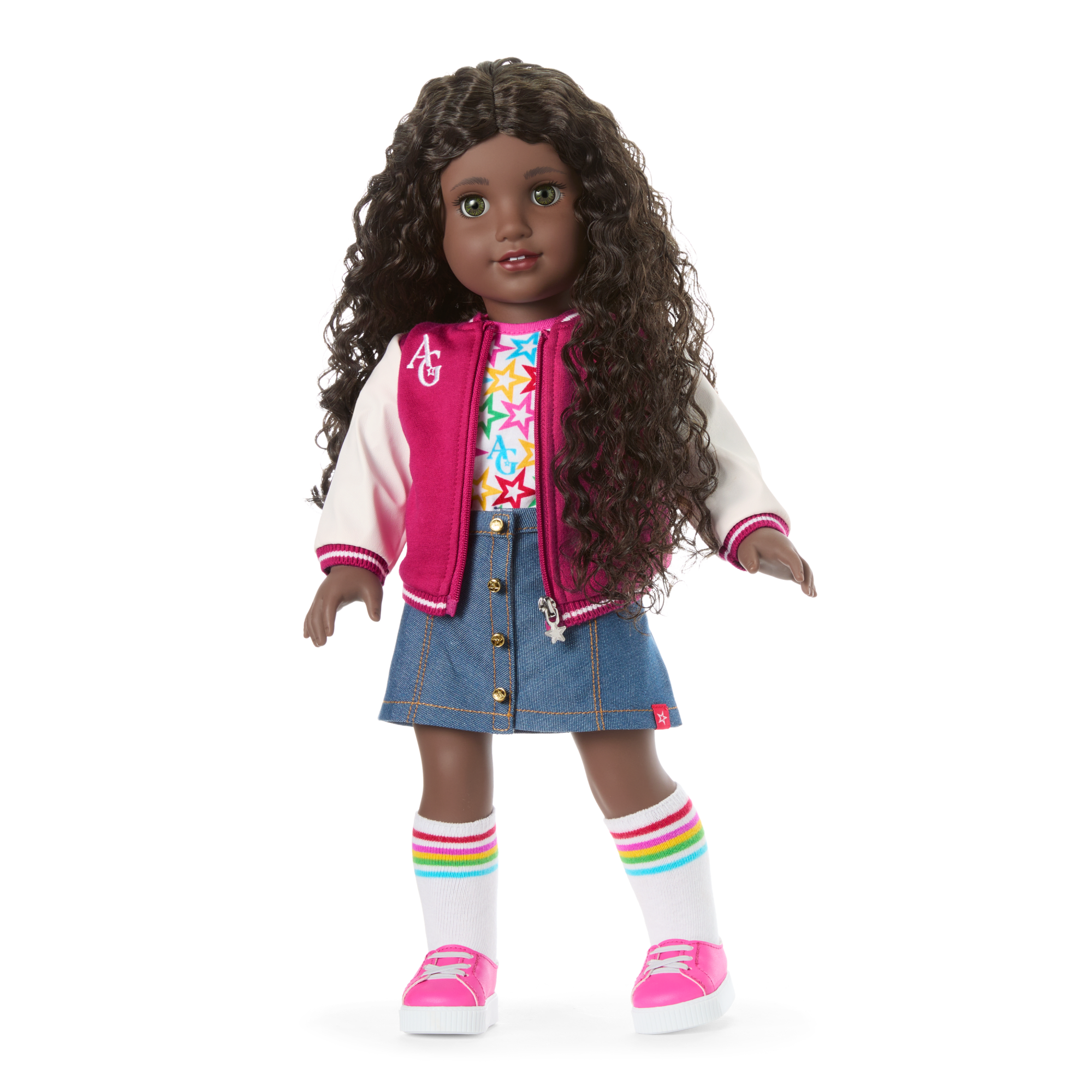 Truly Me? 18-inch Doll #127 with curly dark-brown hair - Image 2