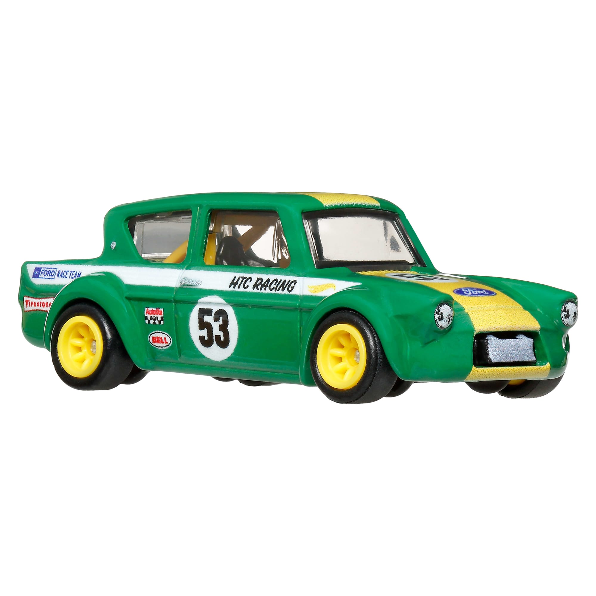 Hot Wheels Premium Car Culture 2-Pack Custom / Personnalis?? '64 Galaxie 500 & '67 Ford Anglia Racer Voiture De Course - Image 7