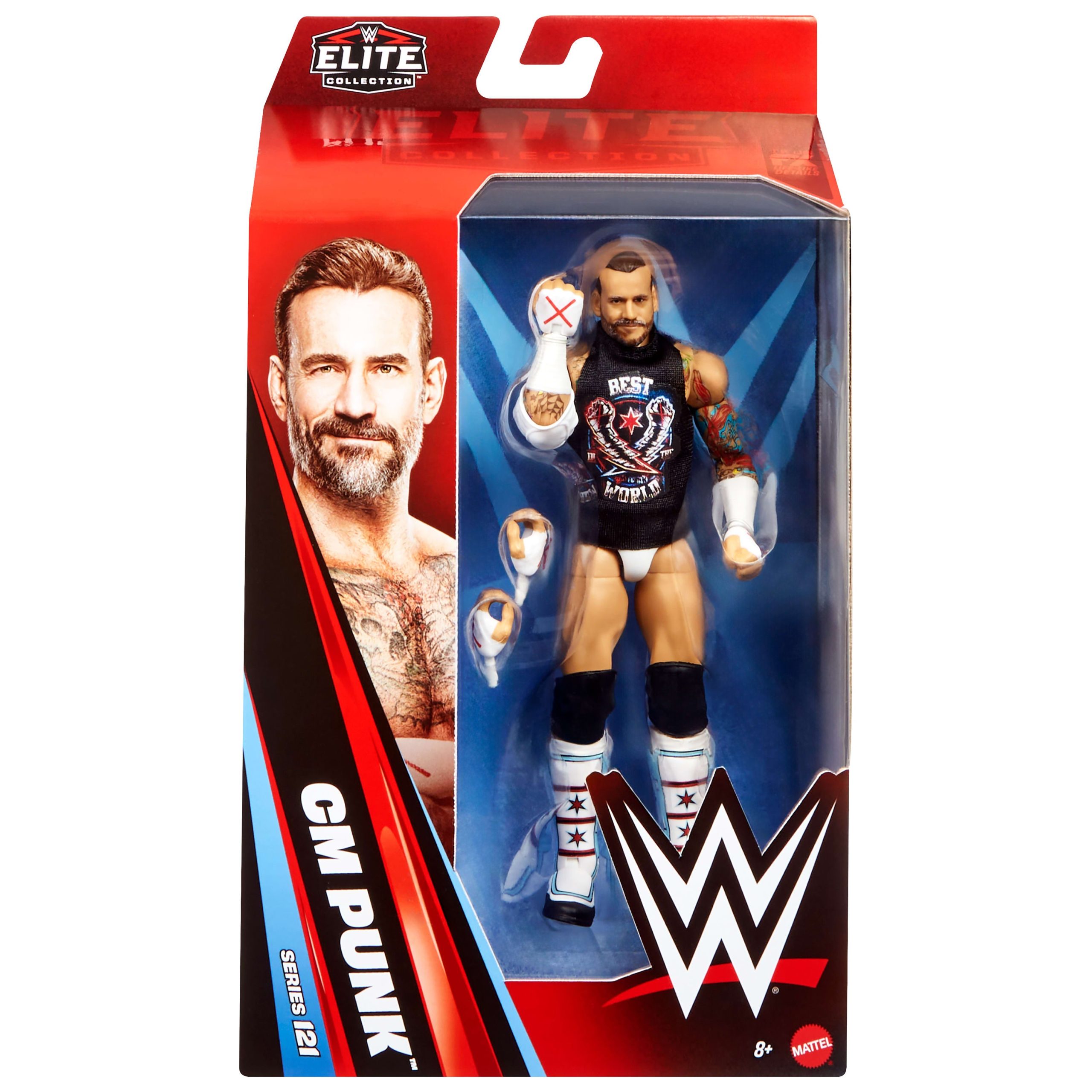 Wwe Figurine Articul??e ??lite Cm Punk - Image 6