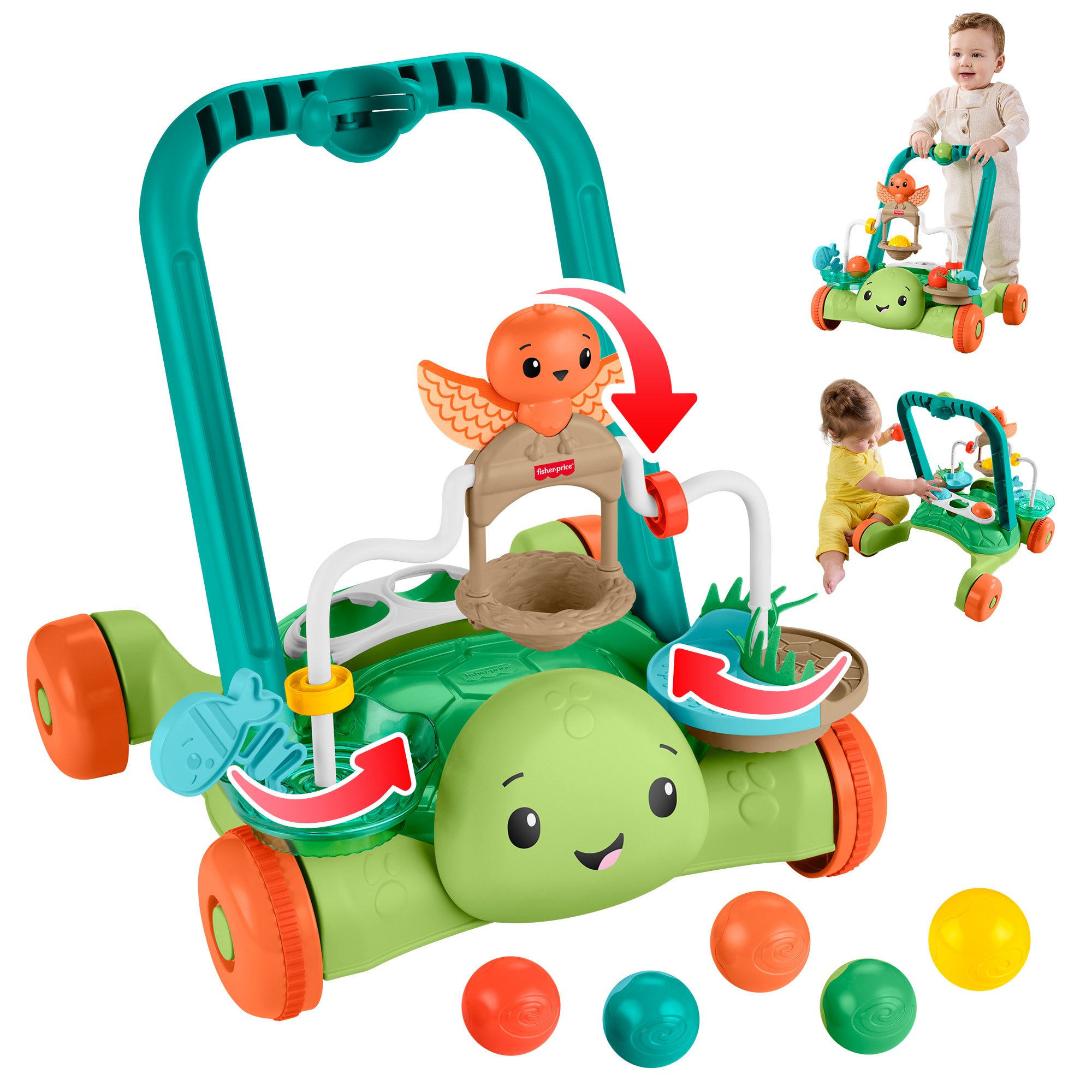 Fisher-Price Moves With You?Trotteur Tortue