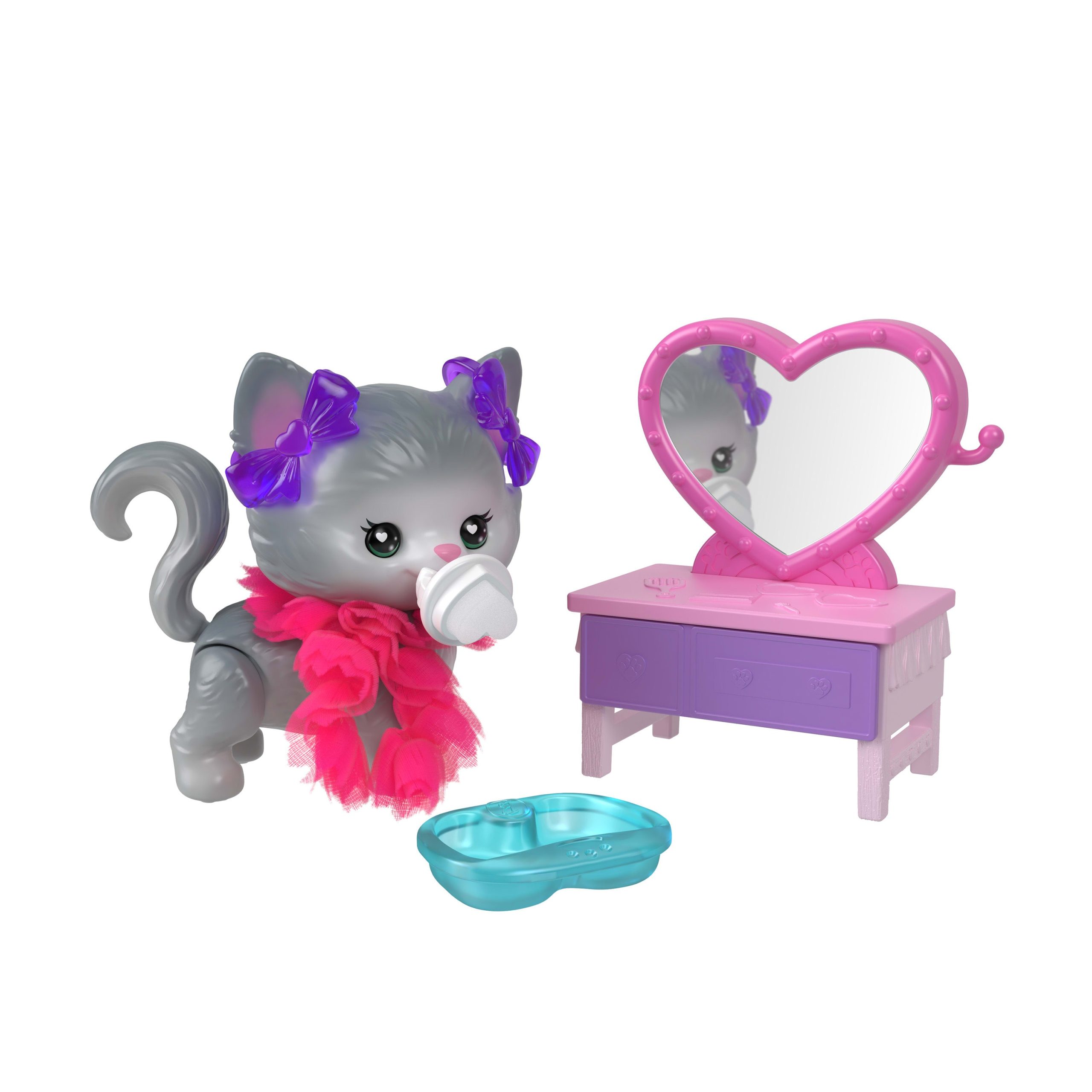 Barbiedream Squad Pet Kitty And Vanity With Color-Changing Accessories - Image 3