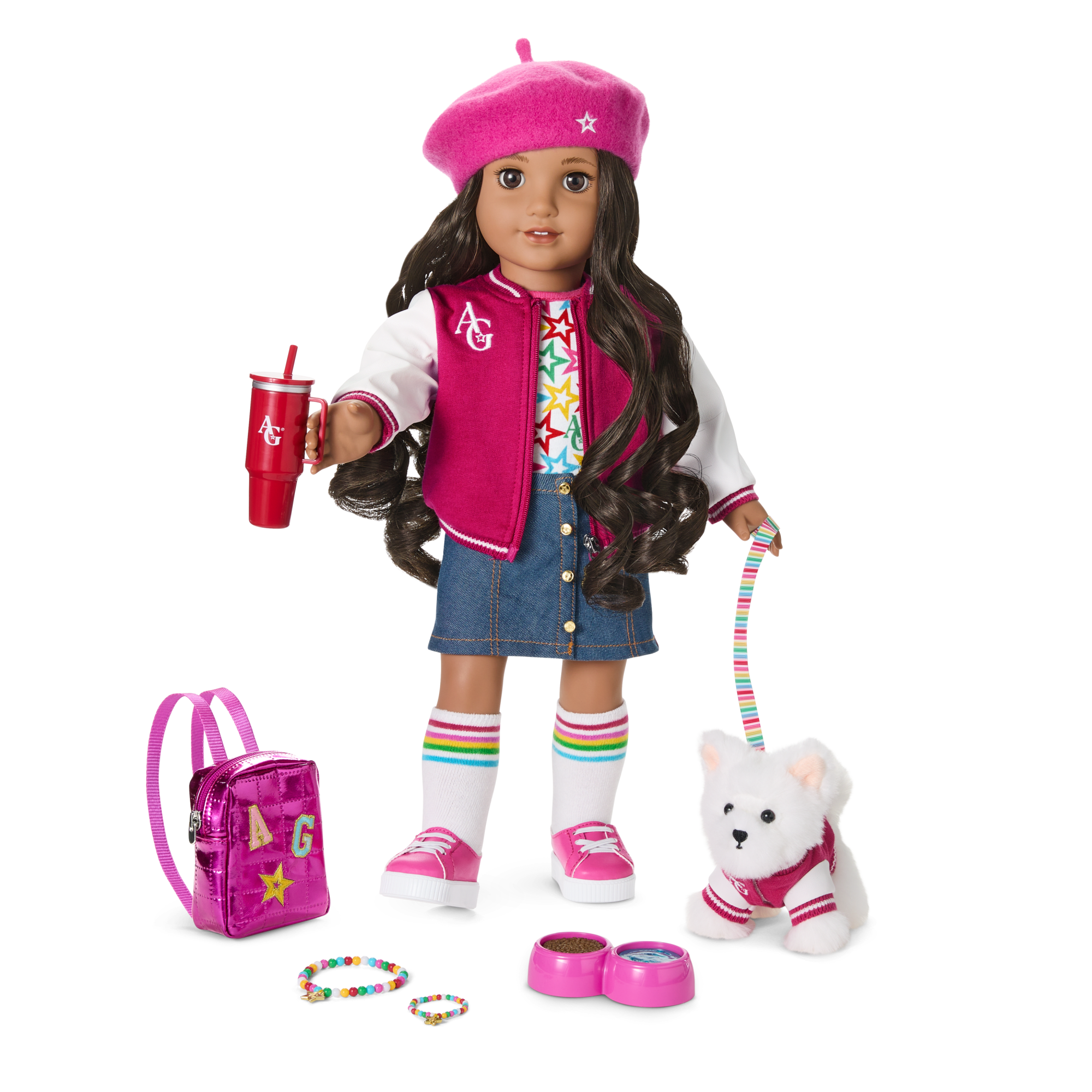 Truly Me? 18-inch Doll #108 with curly black-brown hair - Image 17