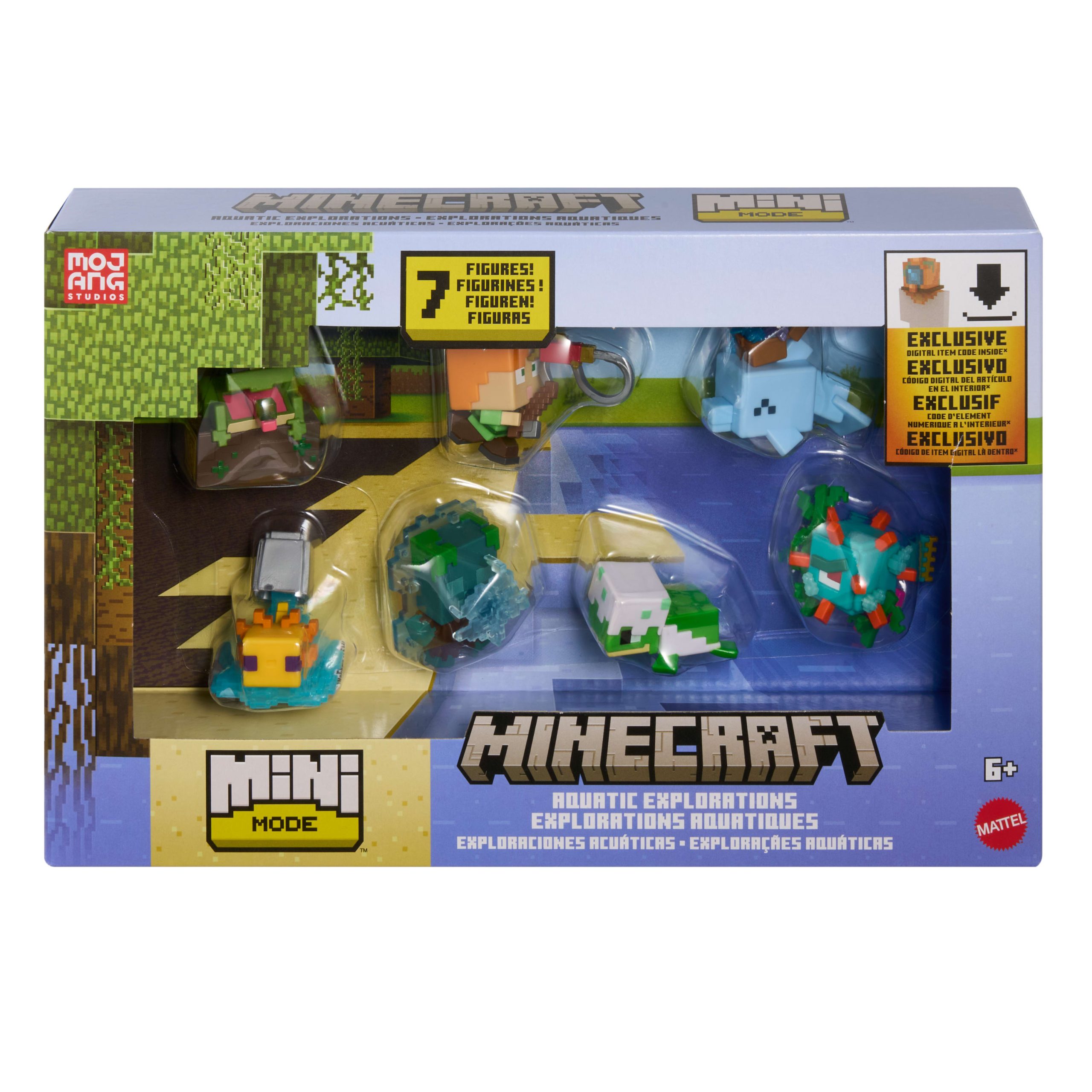 Coffret Explorations Aquatiques en Mode Mini Minecraft - Image 6