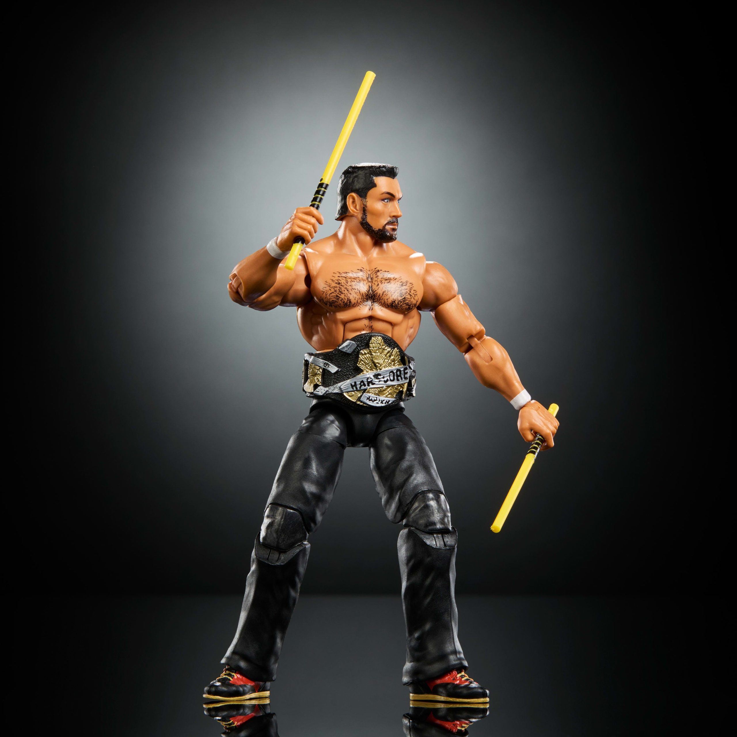 WWE Monday Night War Elite Collection Steve Blackman Action Figure & Accessories 6-inch Collectible Set - Image 5