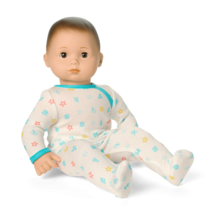 Bitty Baby? Doll #2 with brown hair in Pastel Blue