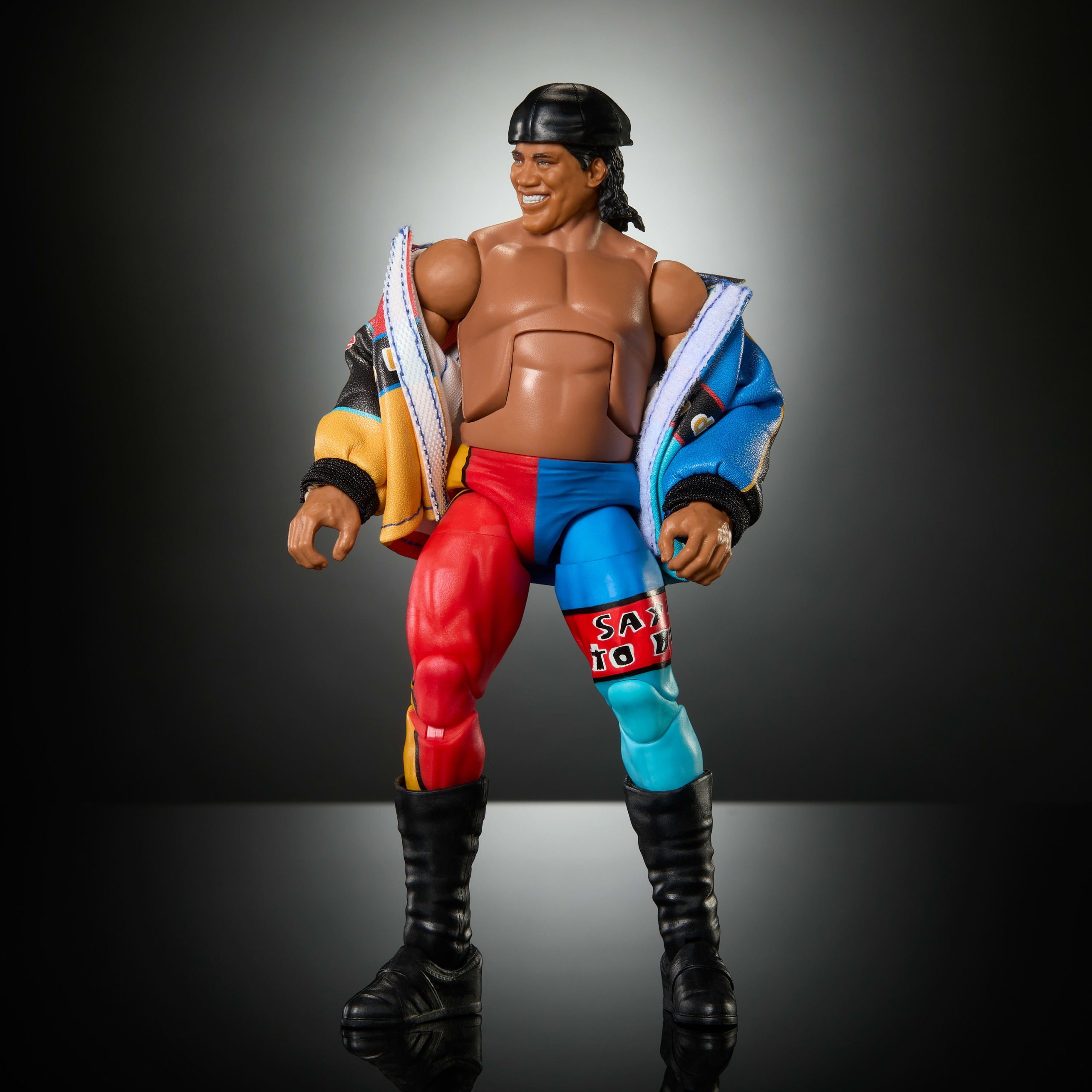 WWE Monday Night War Elite Collection Fatu Action Figure & Accessories 6-inch Collectible Set - Image 3