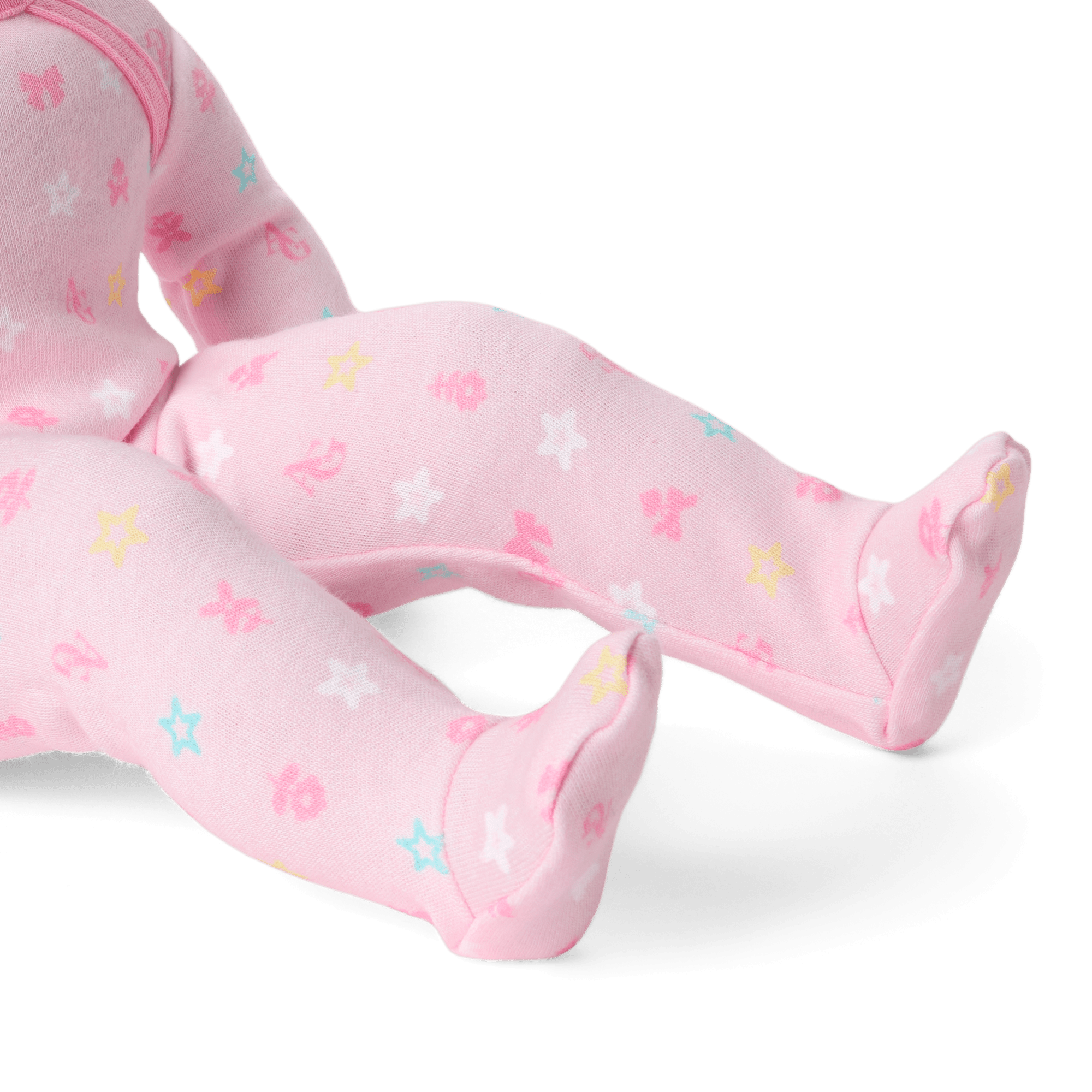 Bitty Baby? Doll #5 with dark-brown hair in Pastel Pink - Image 6