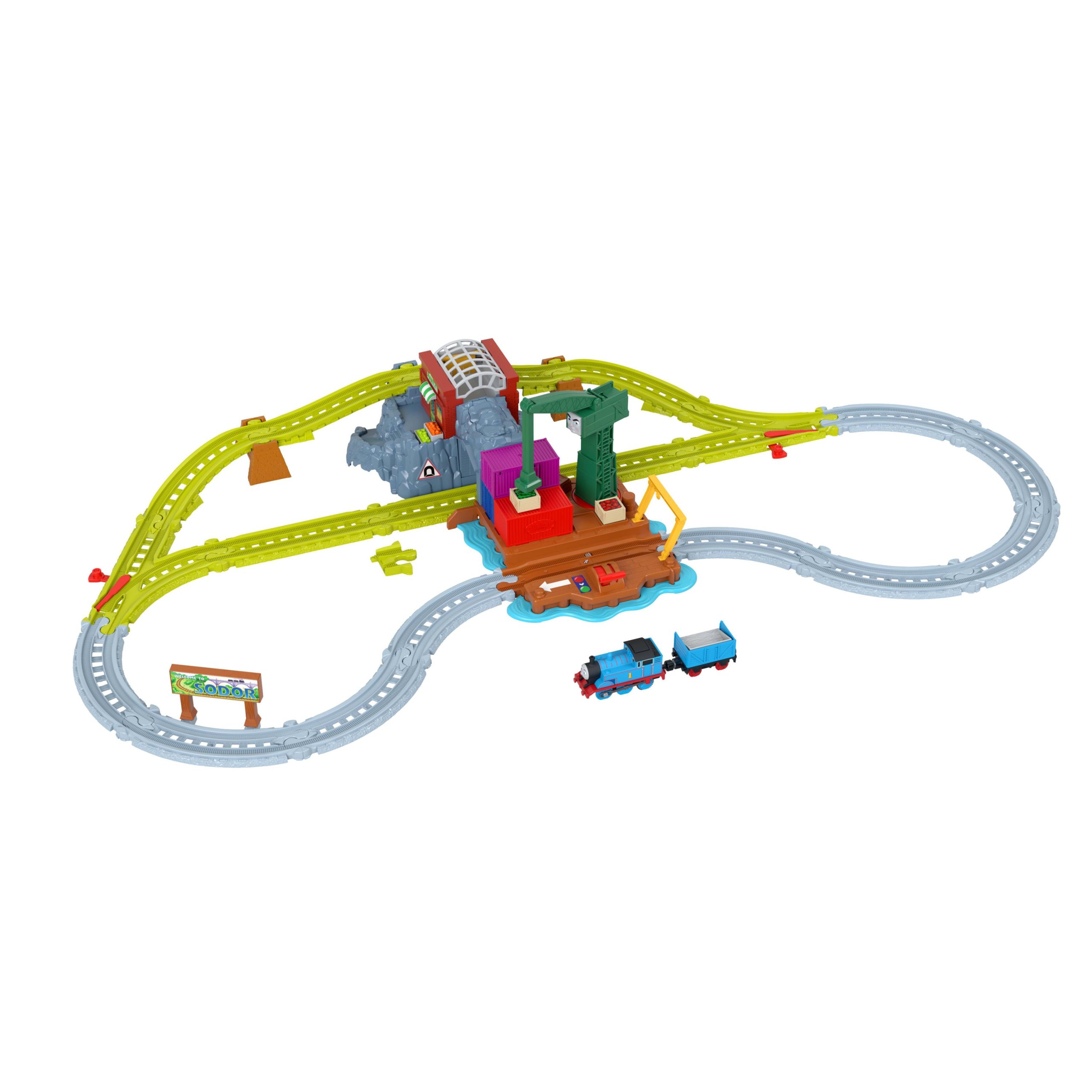 Fisher-Price Coffret Train Livraison de Cranky Thomas et ses Amis