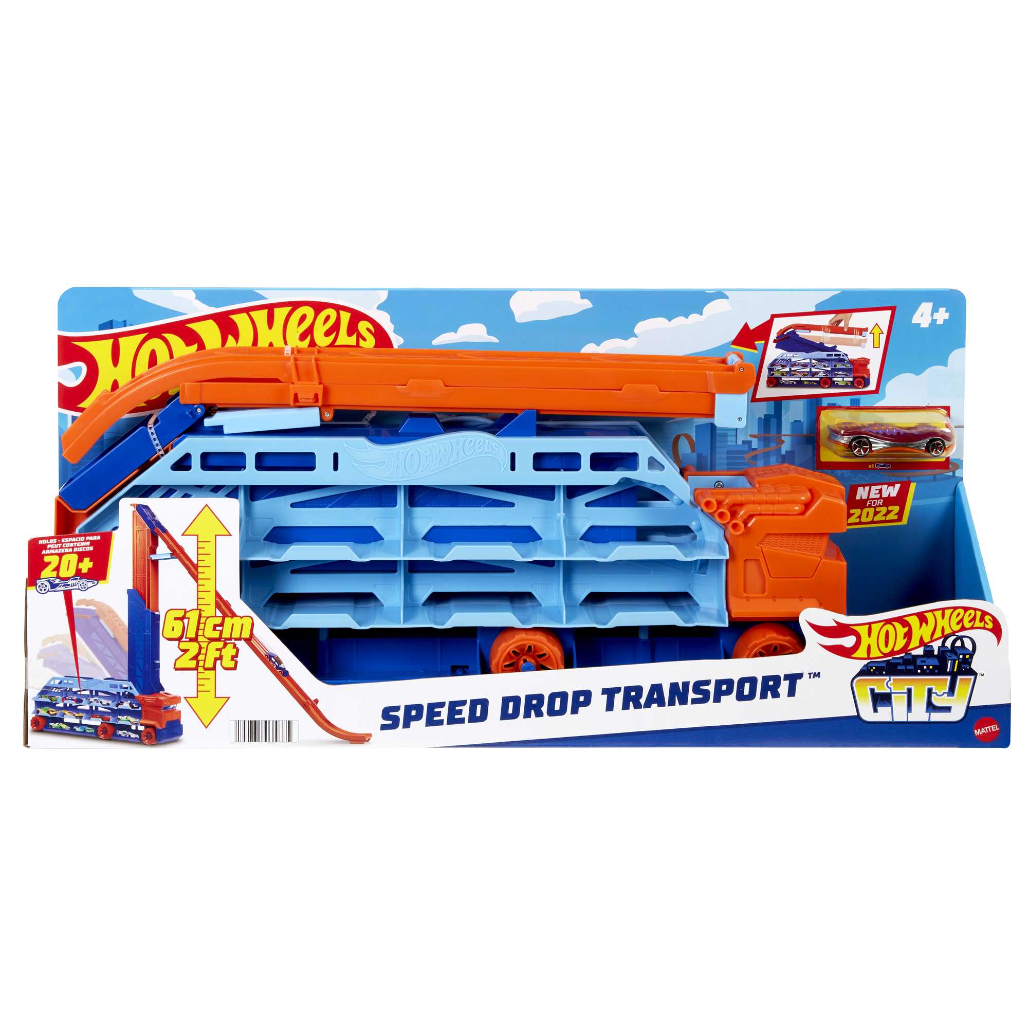 Hot Wheels City Brinquedo Queda R??pida