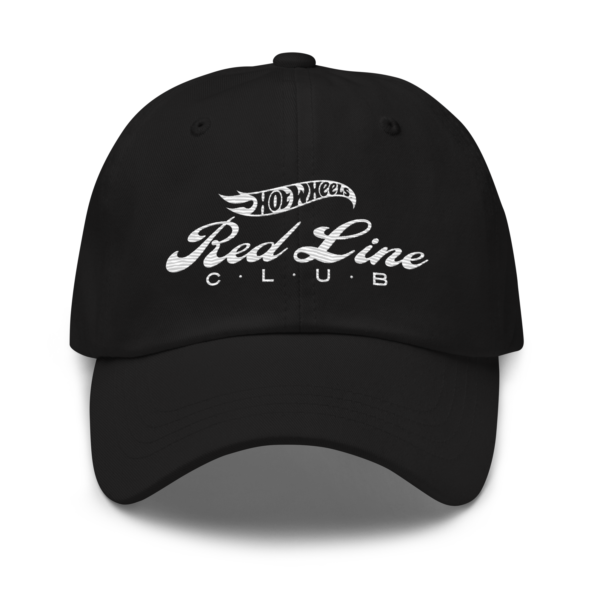 Hot Wheels? Red Line Club? 20th Anniversary Retro Logo Hat - Black