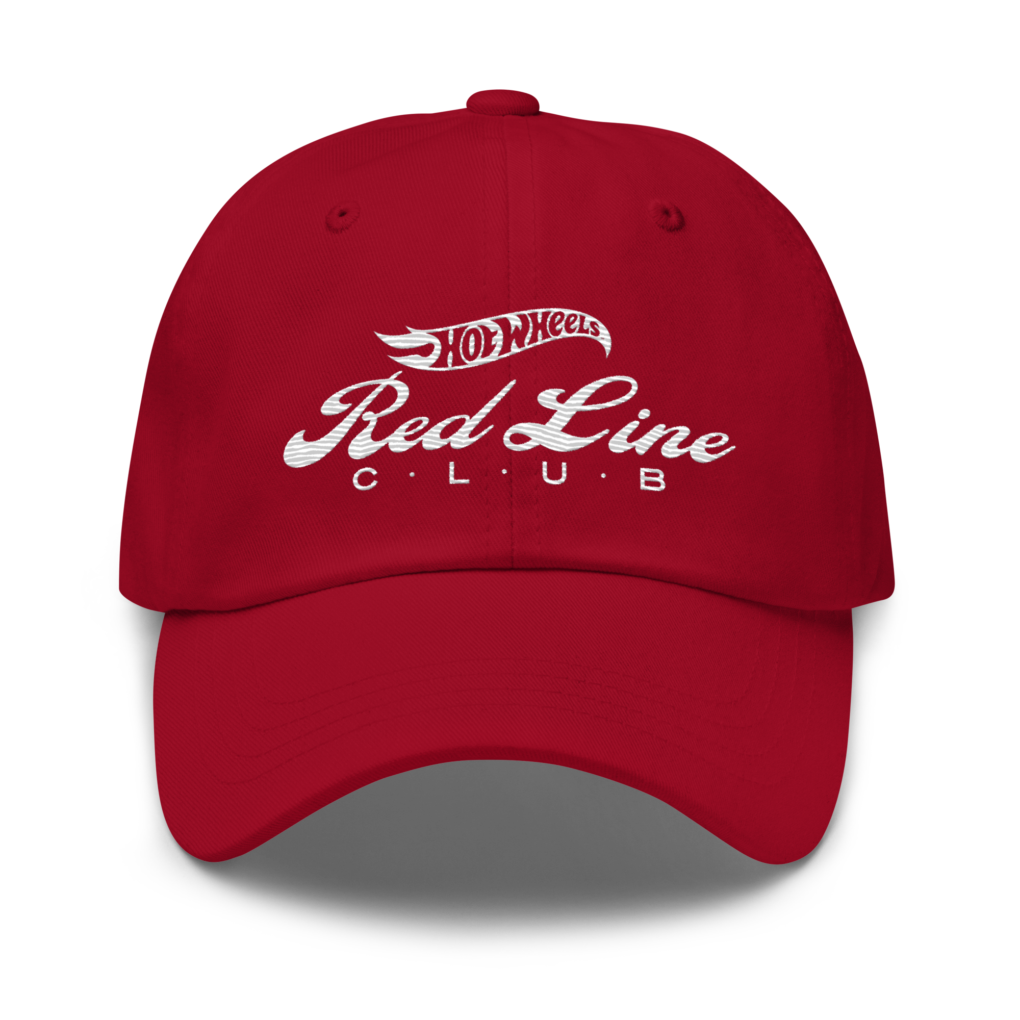 Hot Wheels? Red Line Club? 20th Anniversary Retro Logo Hat - Red