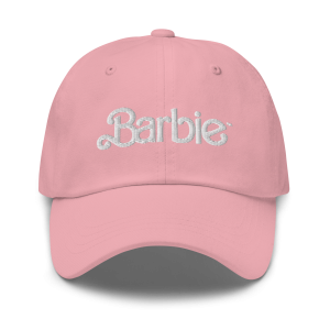 Barbie Classic Logo Pink Baseball Hat
