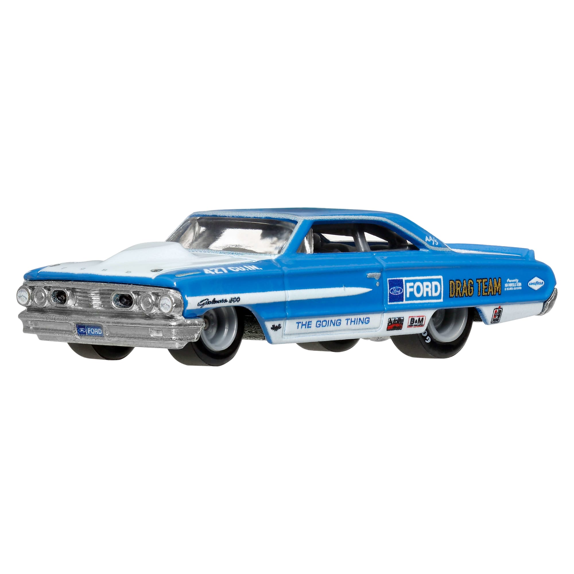 Hot Wheels Premium Car Culture 2-Pack Custom / Personnalis?? '64 Galaxie 500 & '67 Ford Anglia Racer Voiture De Course - Image 4