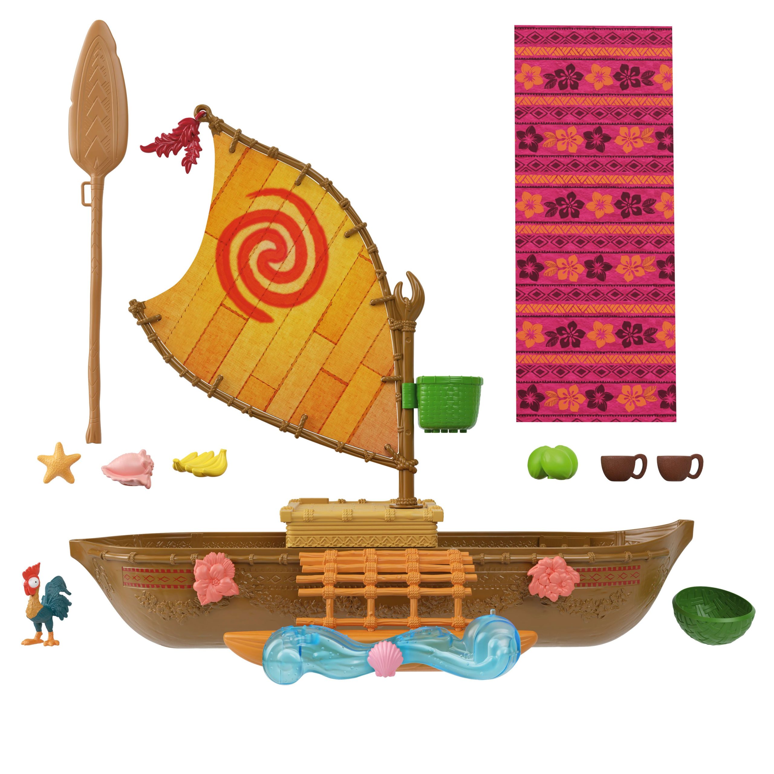 Moana Garland Fashion Dolls Moana Barco de Aventuras - Image 5