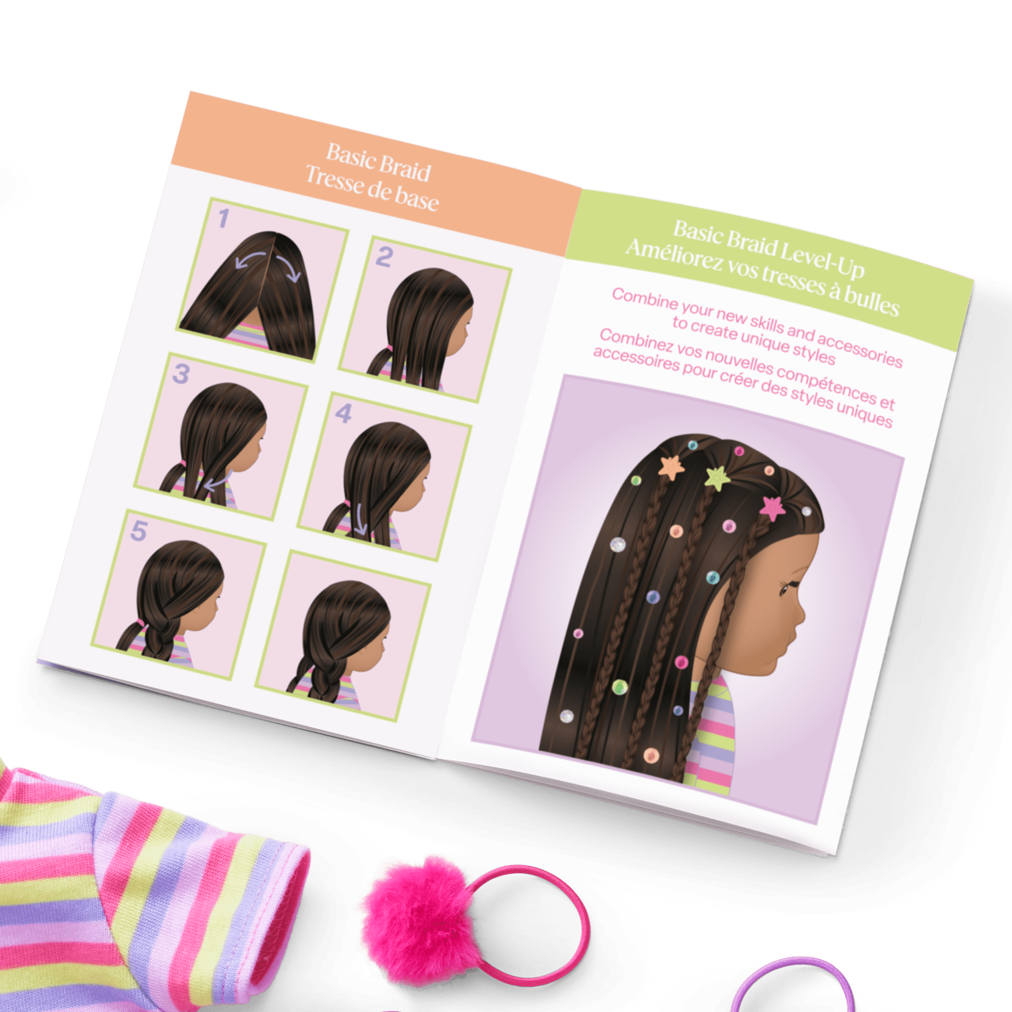 Long Hair Looks? by Truly Me? 18-inch Doll #134 & hair accessories - Image 16