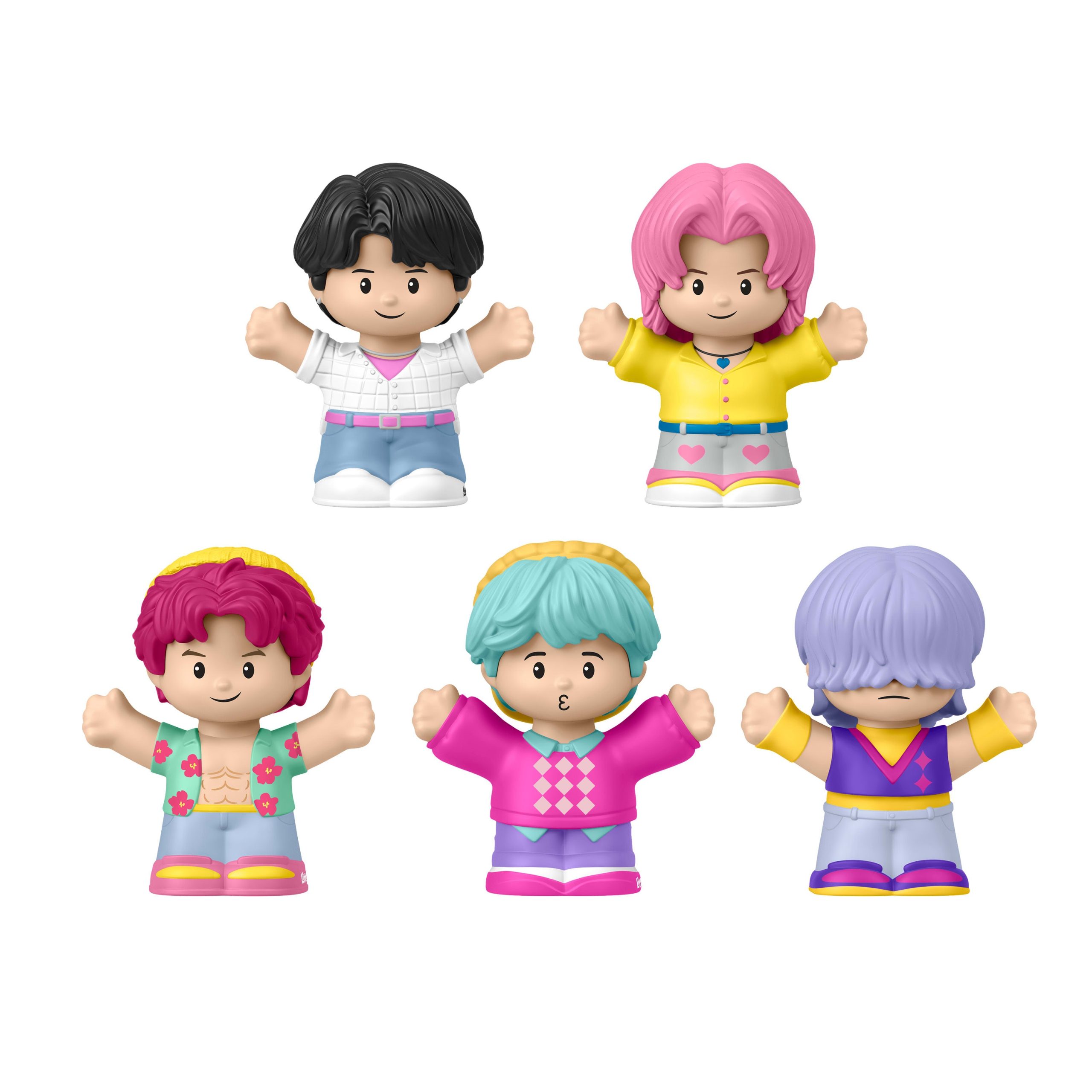 Coffret KPop demon Hunters: Saja Boys Little People Collector en ??dition Sp??ciale. 5?Figurines - Image 2