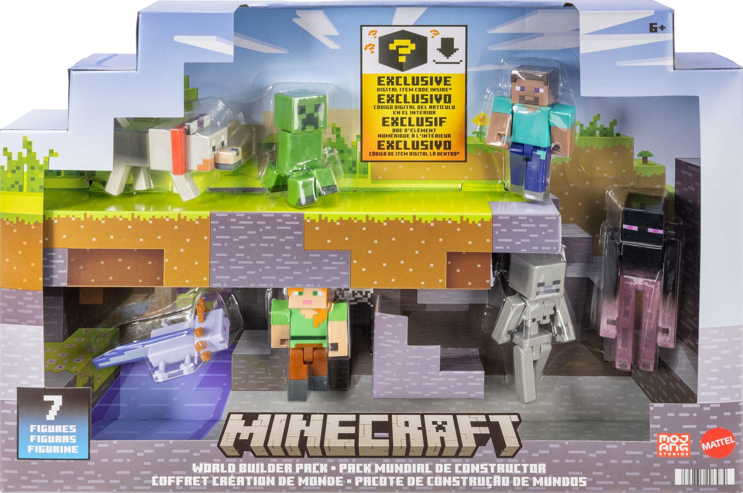 Minecraft Vanilla Figura de A??o Pack Criad or de Mundos - Image 6