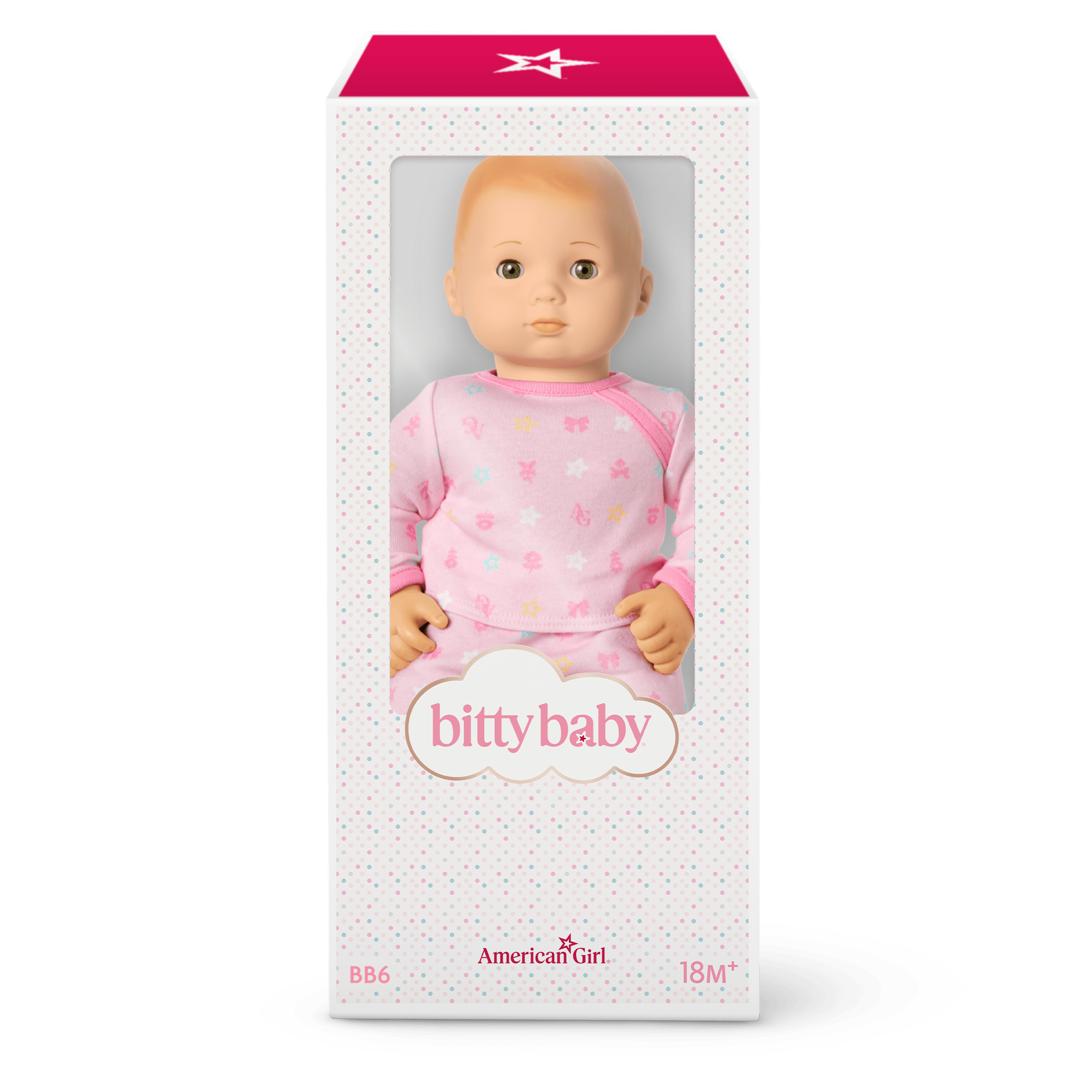 Bitty Baby? Doll #6 with red hair in Pastel Pink - Image 8
